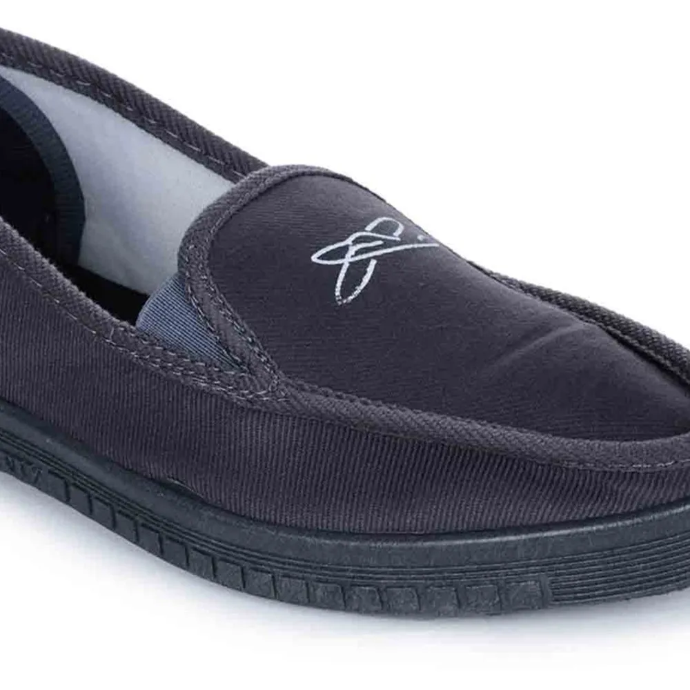 A-HA Grey Casual Non Lacing Shoes For Men WALKER-E By Liberty