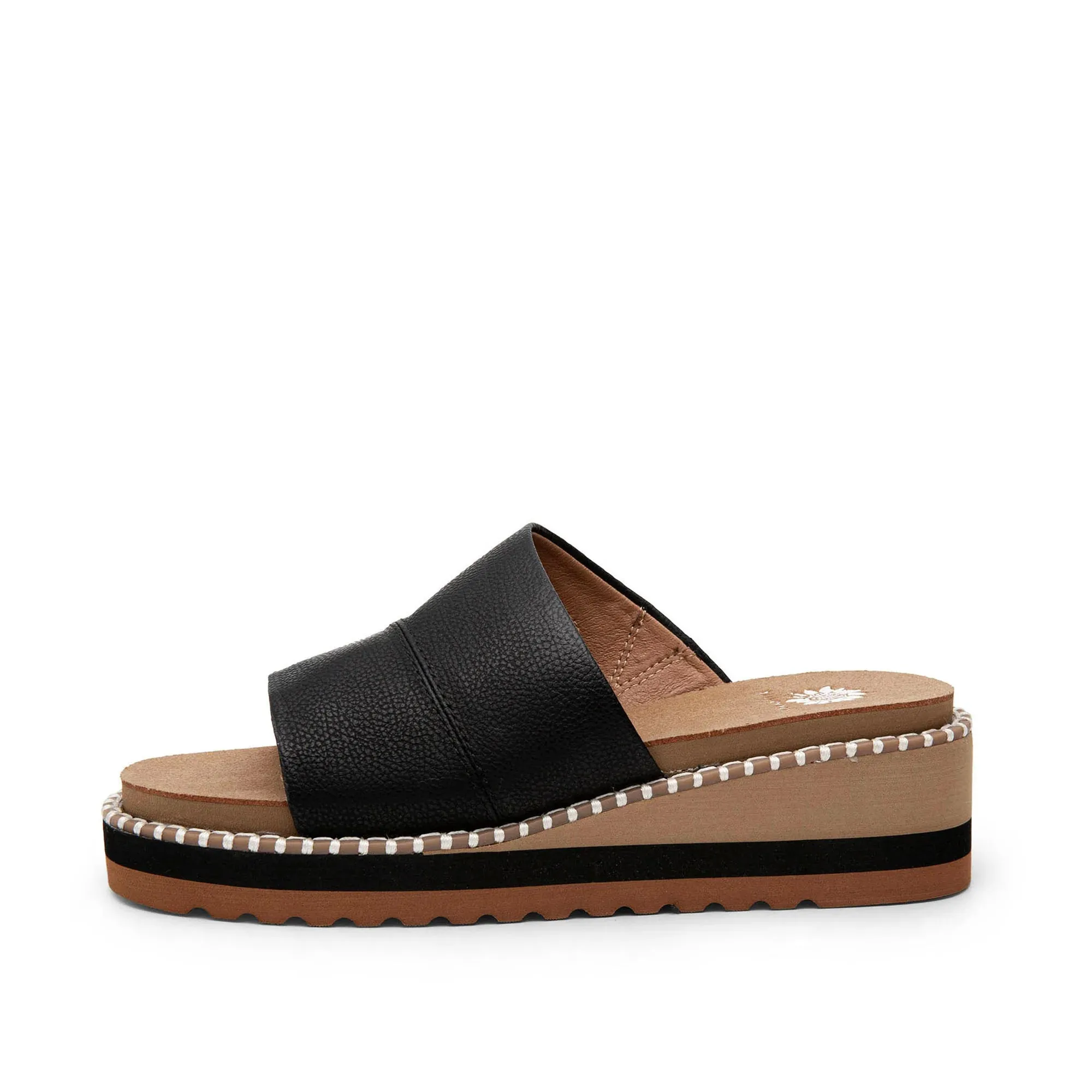 Ayama Wedge Sandal | Yellow Box