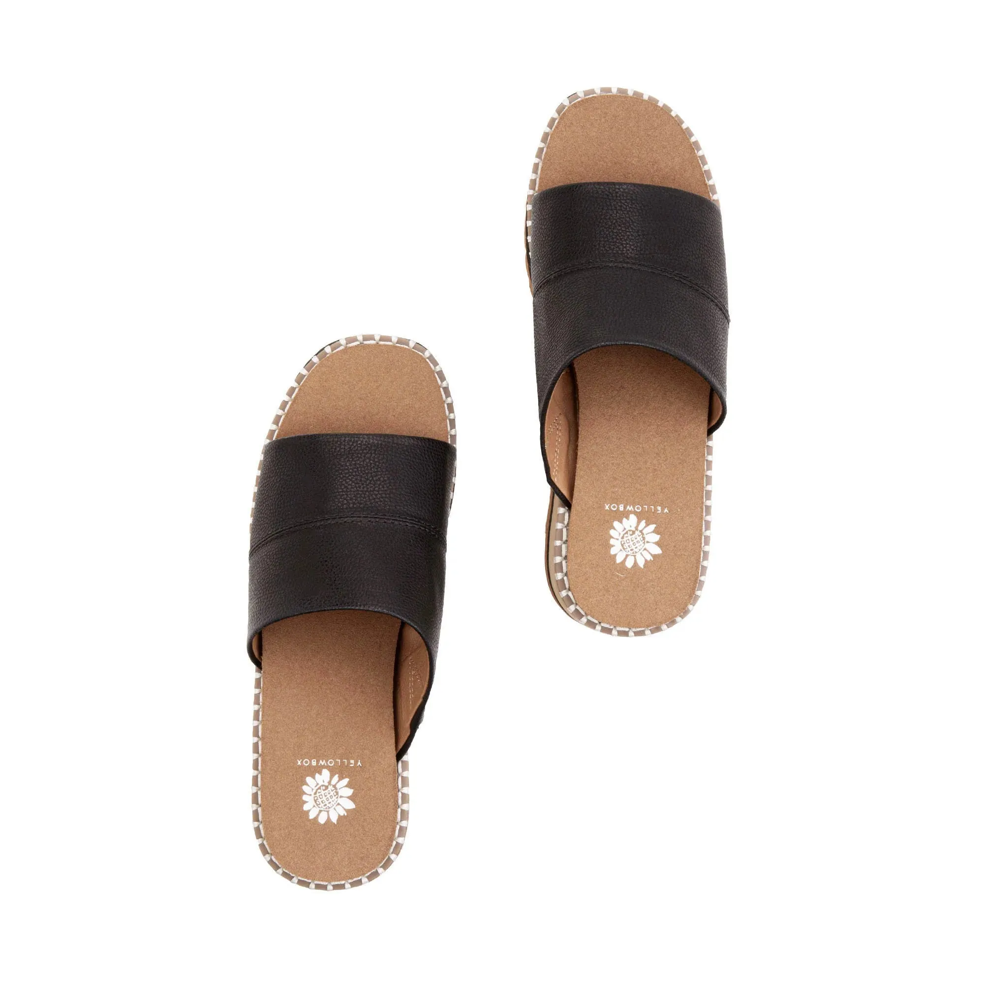 Ayama Wedge Sandal | Yellow Box