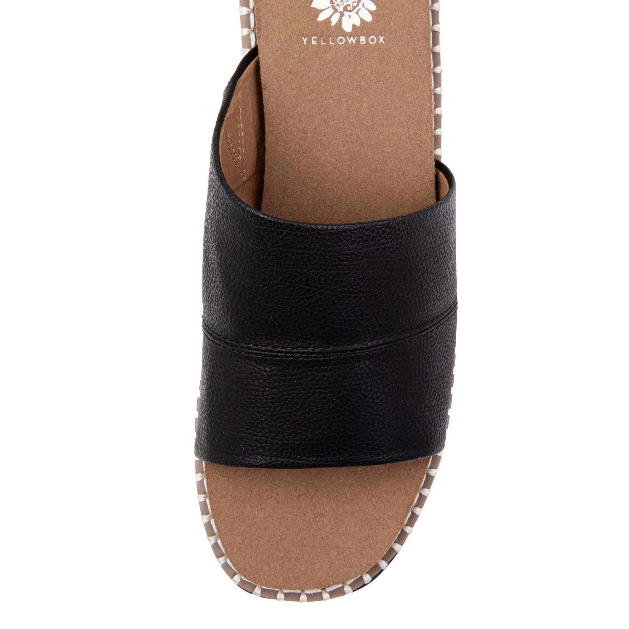 Ayama Wedge Sandal | Yellow Box