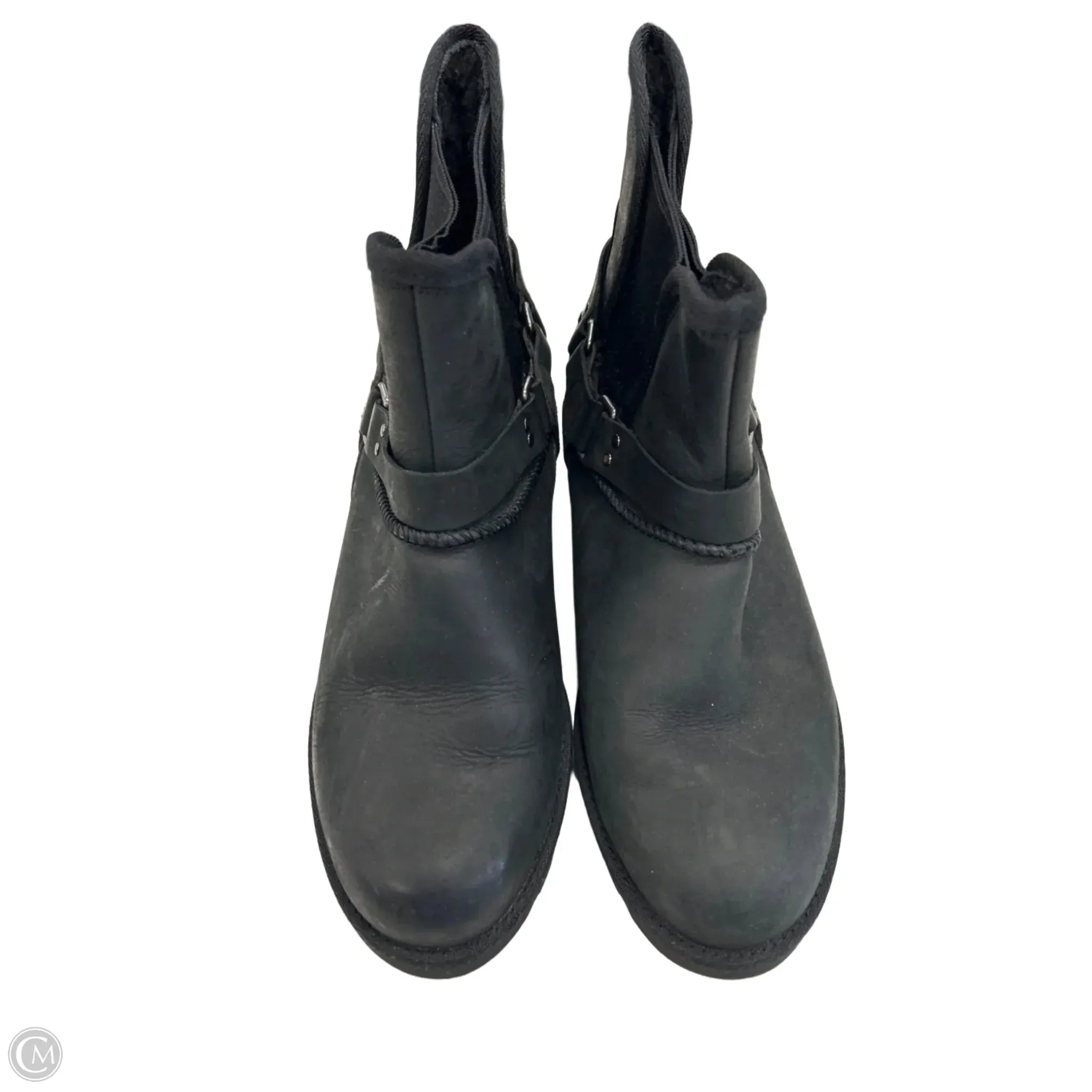 Boots Designer By Ugg In Black, Size: 8
