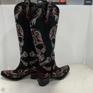 Boots Western By wet kiss  In Black, Size: 7