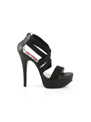 Elastic Band Platform Heels