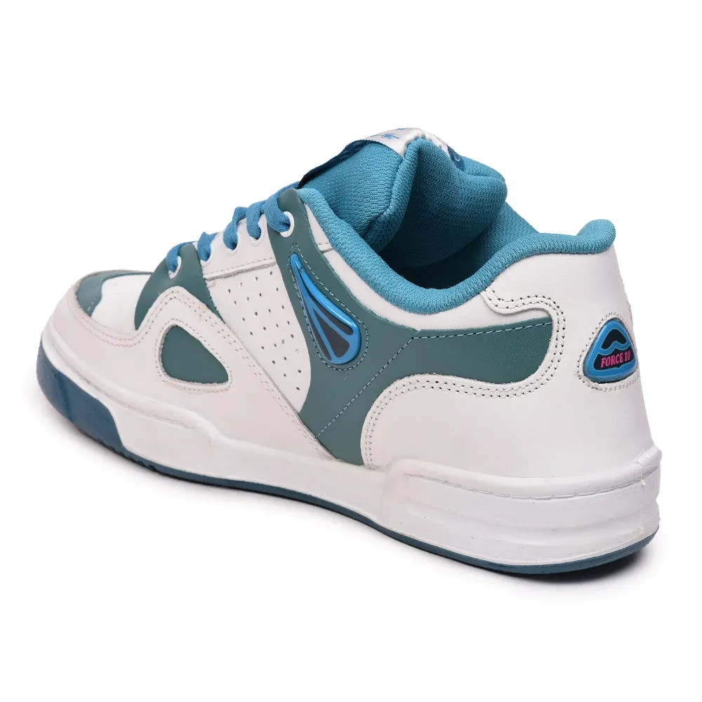 Force 10 Casual Blue Lacing Sneakers For Men DUPLAY NEW By Liberty