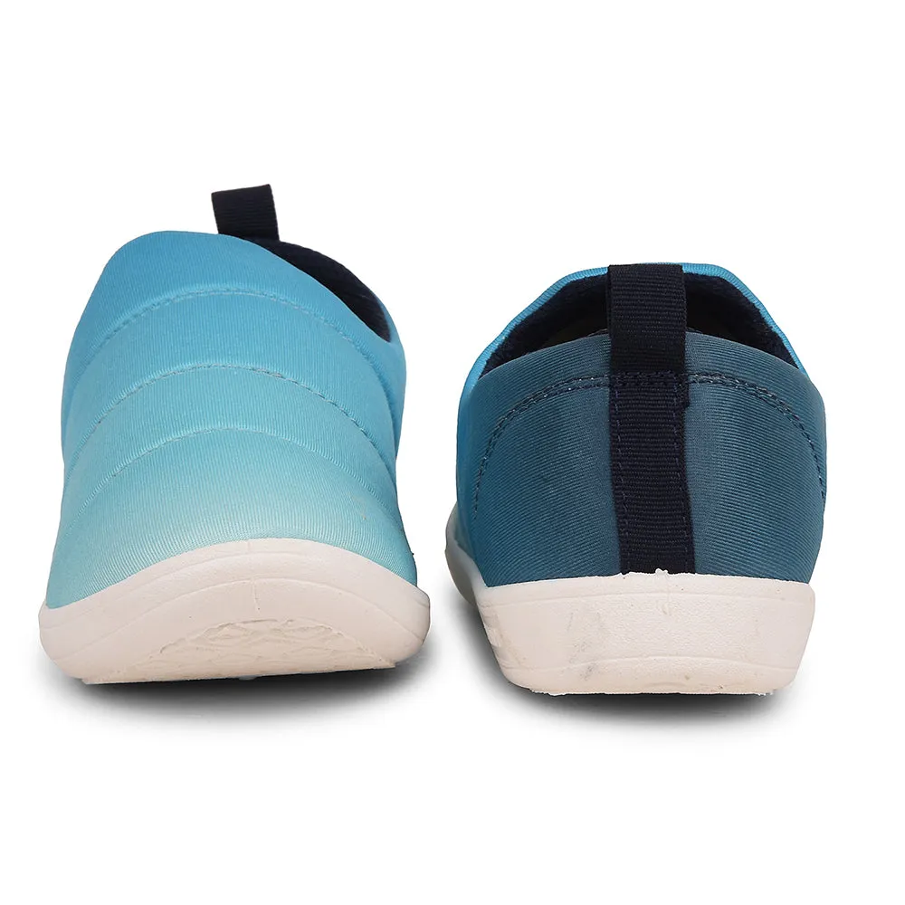 Force 10 Sea Green Casual Non Lacing Slip-on Shoes For Women HARVEY-50E By Liberty