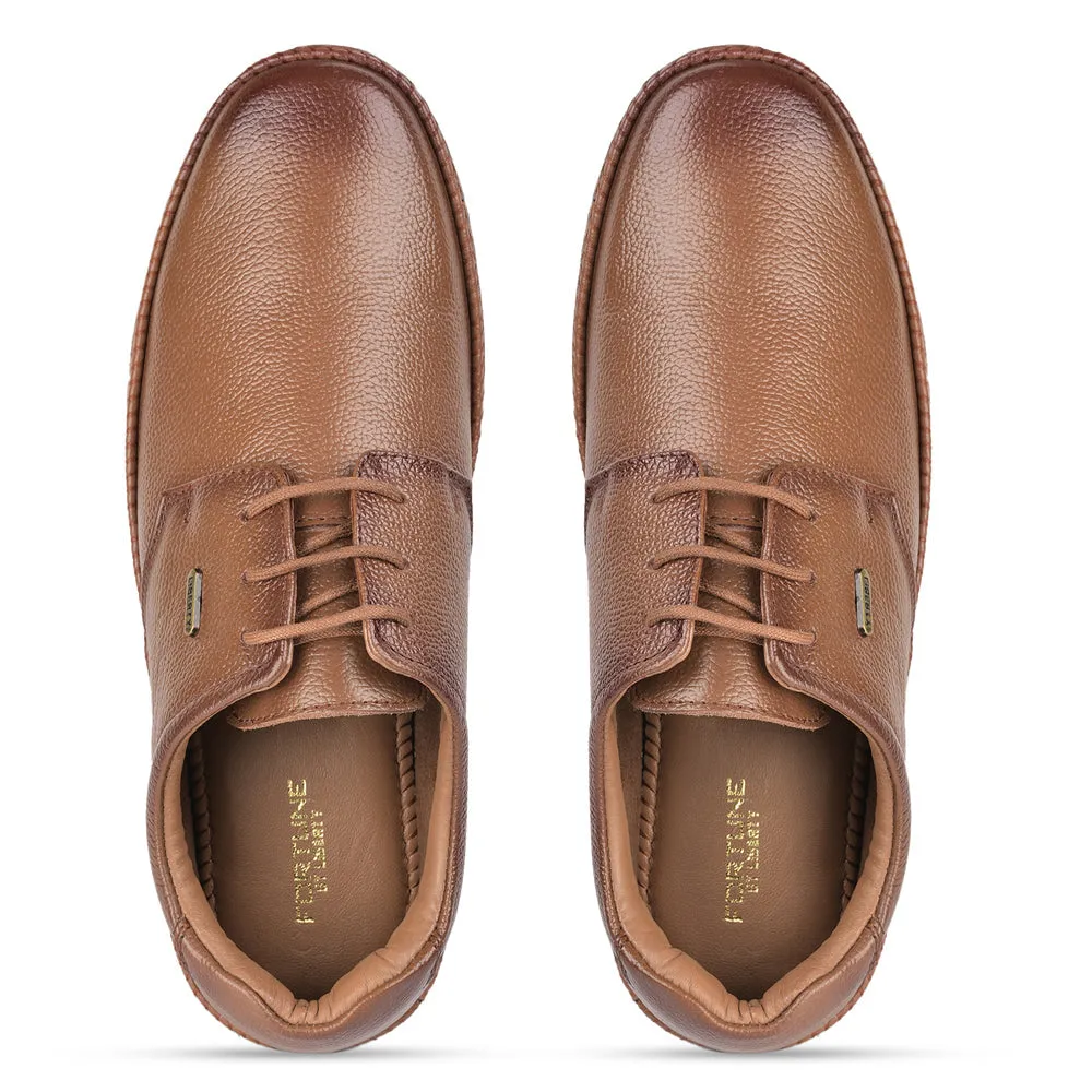 Healers Tan Formal Lace Up Shoes For Men BRL-10 By Liberty