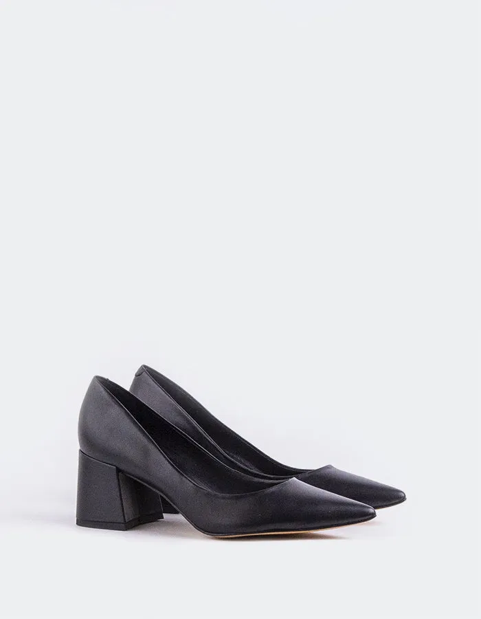 Josephine Black Leather