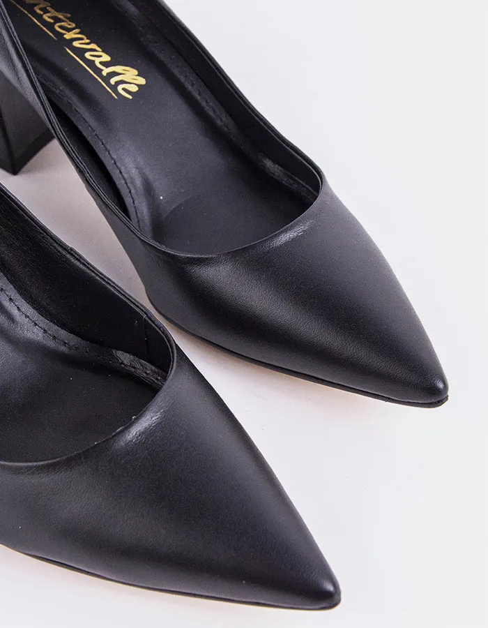 Josephine Black Leather