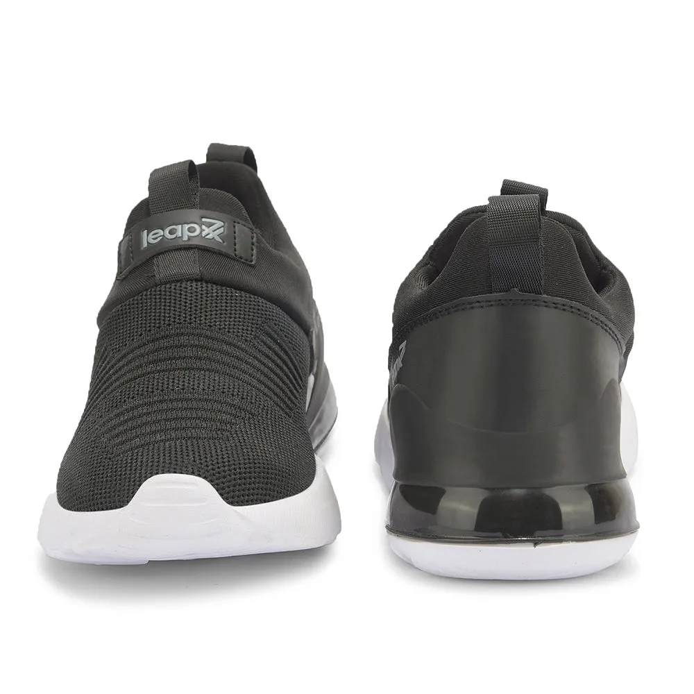 Leap7x Non Lacing Black Casual Slip on Shoes For Women TRISK-01 By Liberty