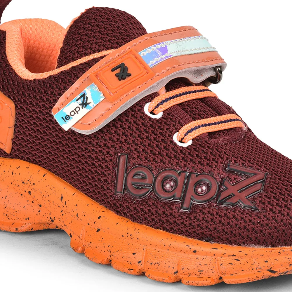 Leap7x Slip-on Casual Shoes For Kids (MAROON) JEEVA-08 By Liberty