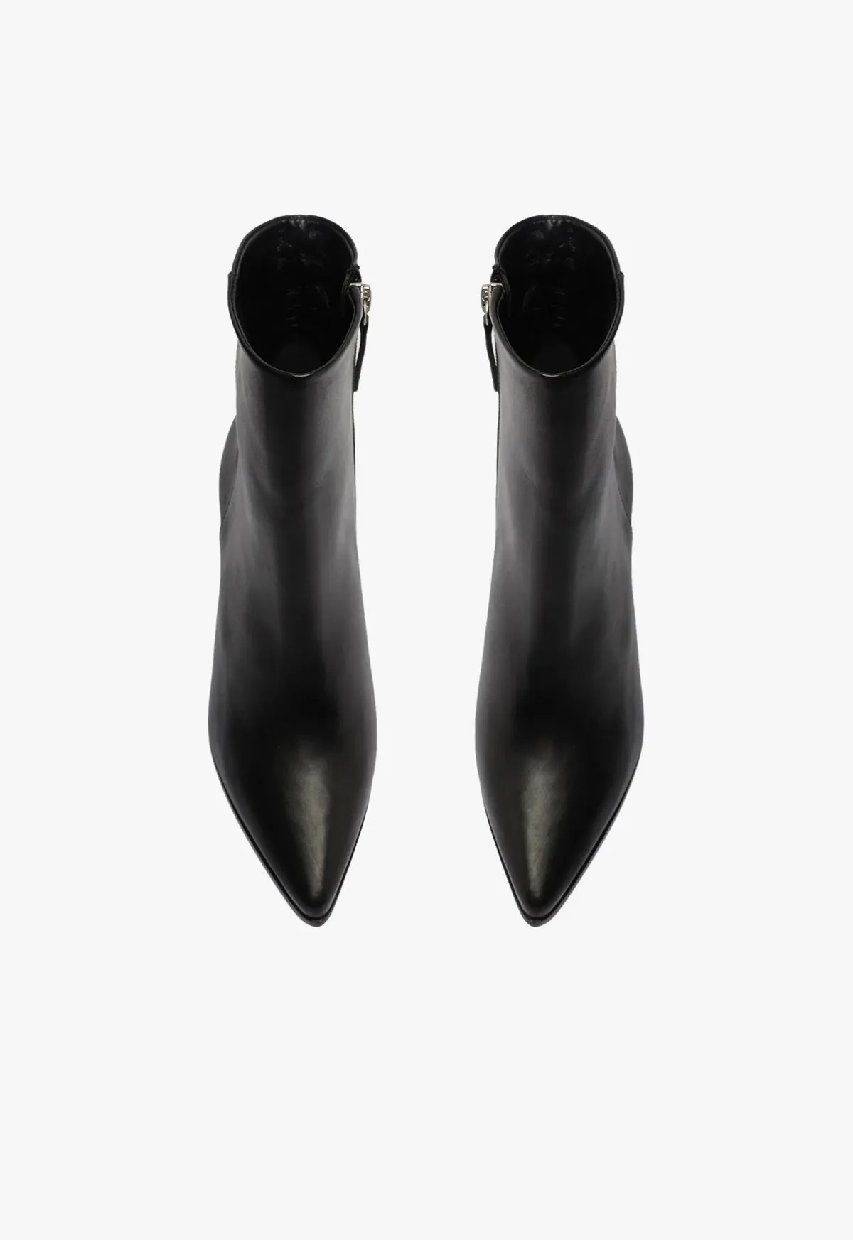 Magali Block Leather Bootie