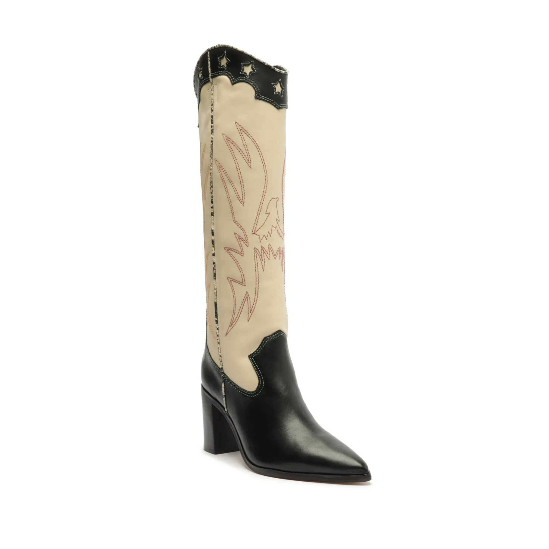 Maryana Block West Leather Boot