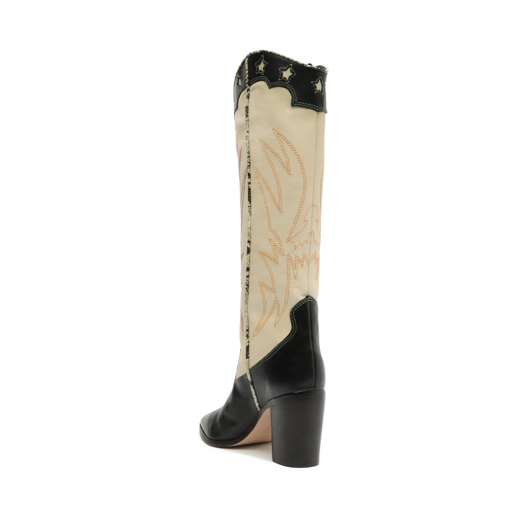 Maryana Block West Leather Boot