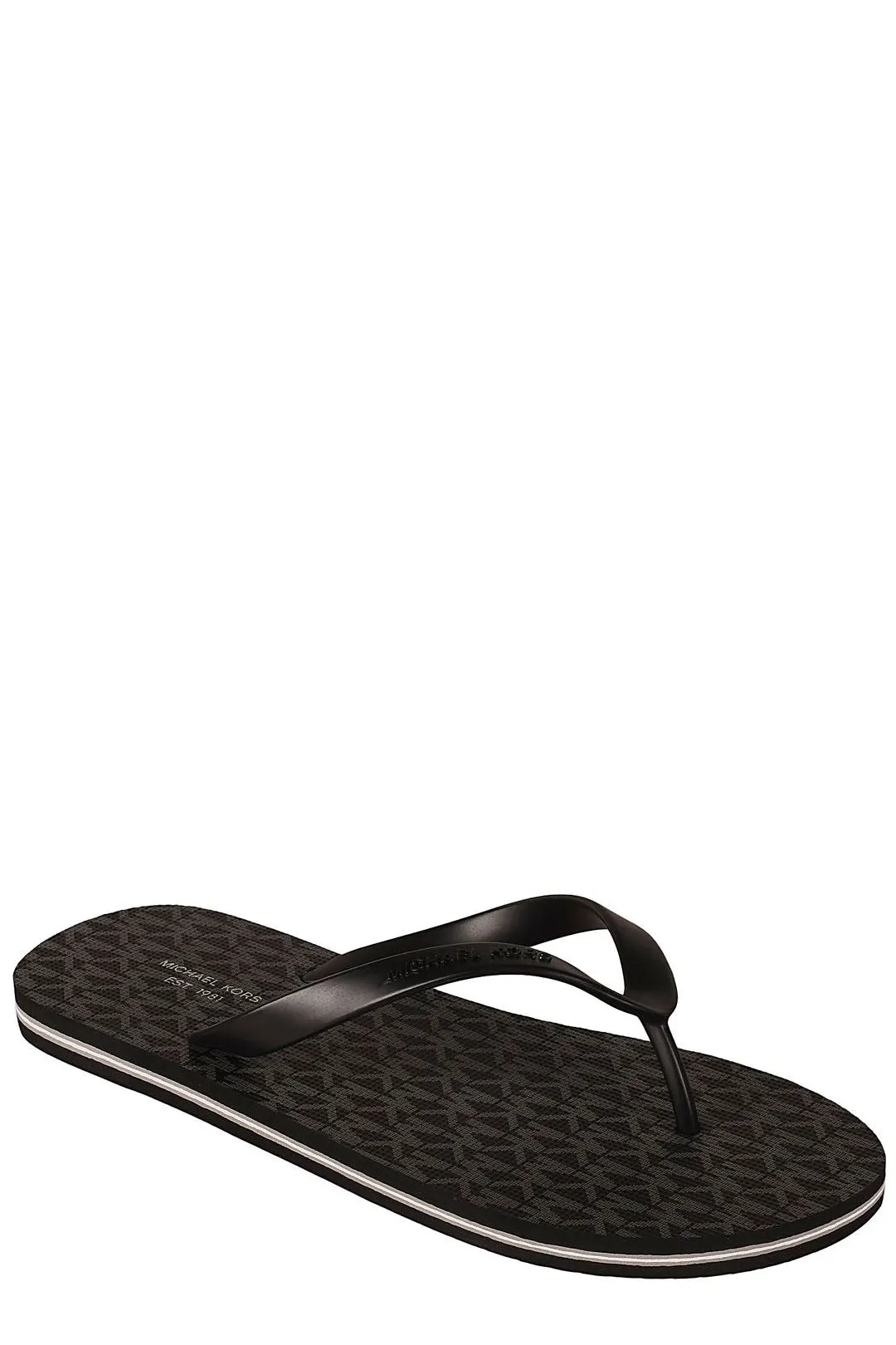 Michael Kors Travis Thong-Strap Slip-On Flip Flops