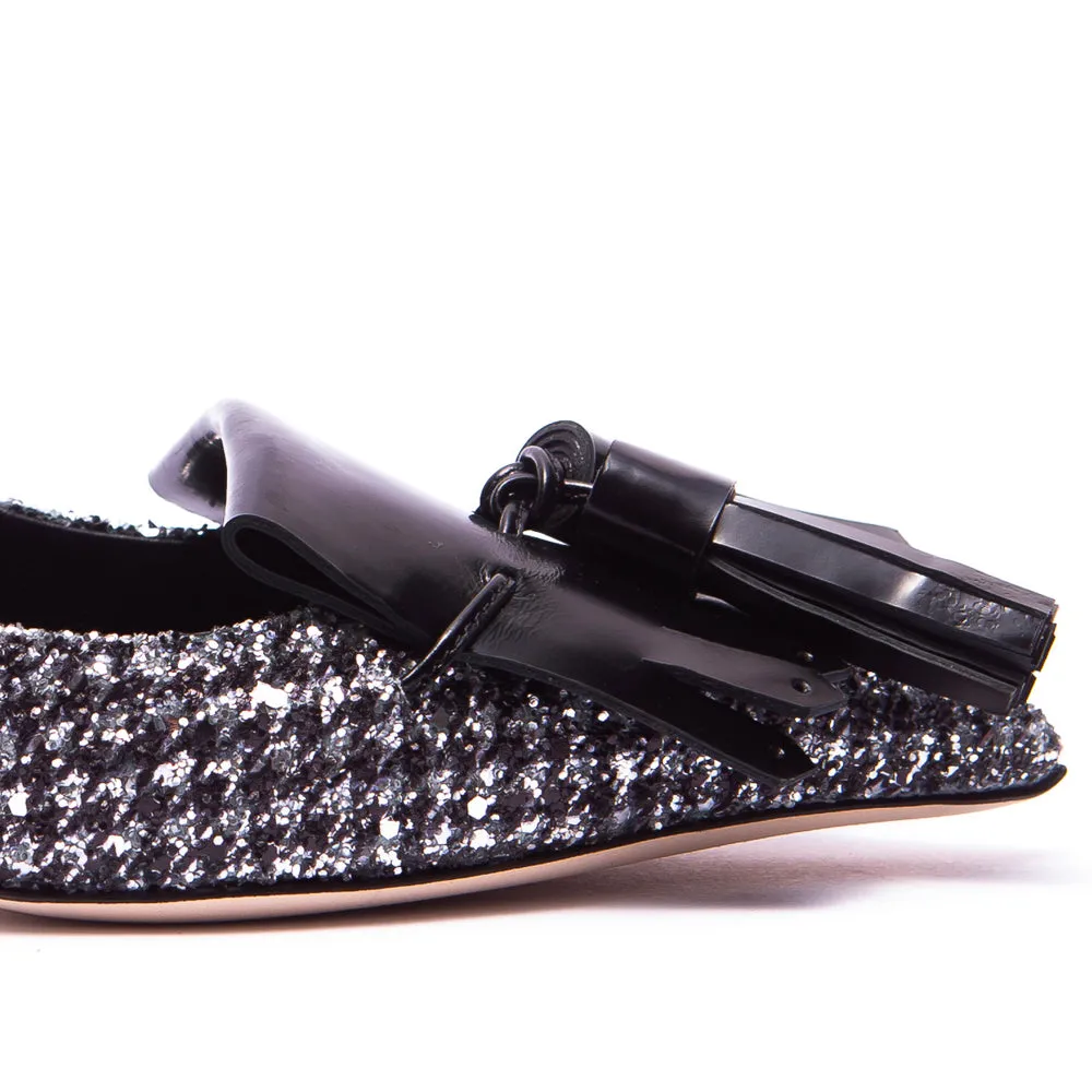 Msgm Iconic Heels Black/White