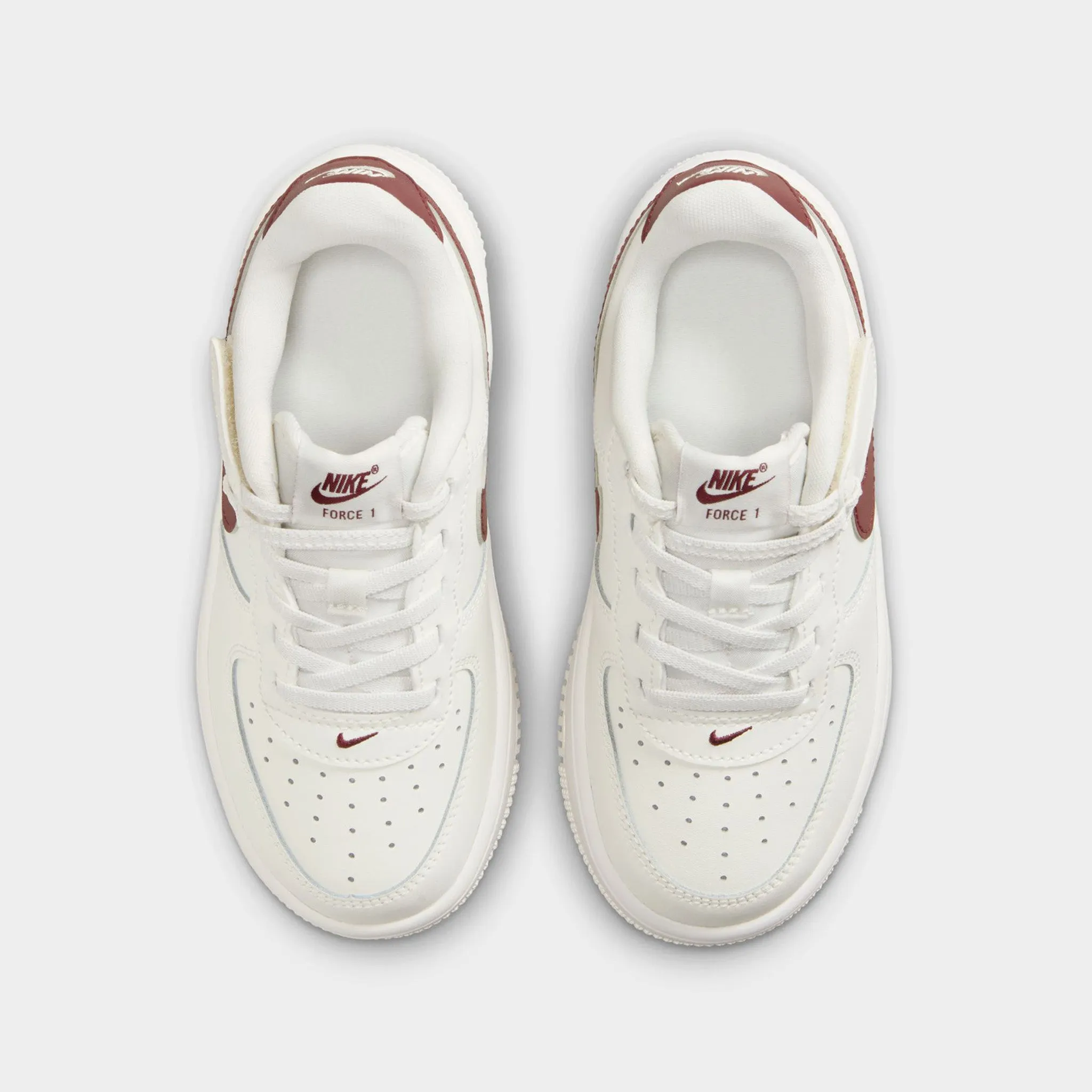 Nike Air Force 1 Low EasyOn PS Sail / Dark Team Red