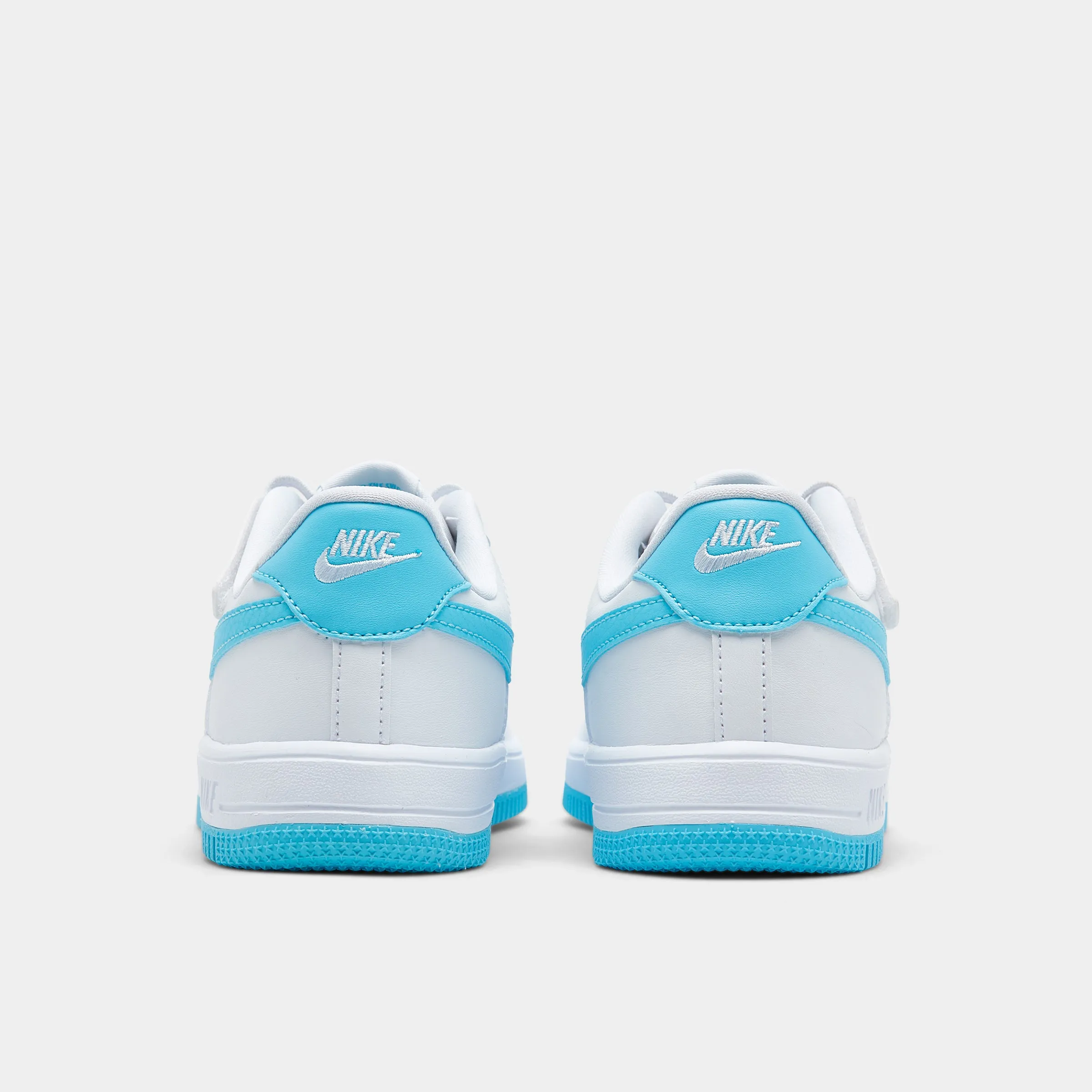 Nike Air Force 1 Low Easyon PS White / Aquarius Blue - White