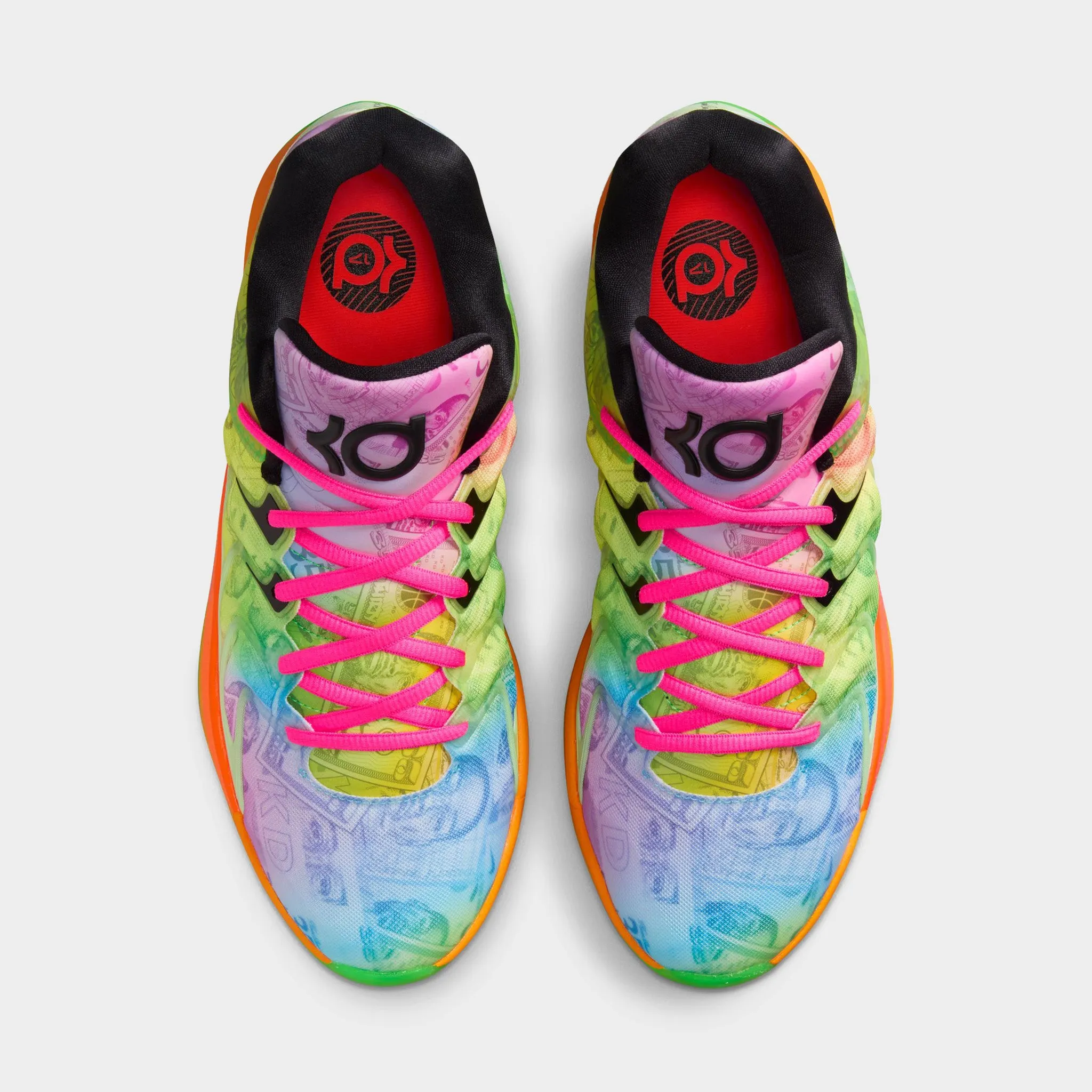 Nike KD17 Barely Volt / Baltic Blue - Hyper Pink