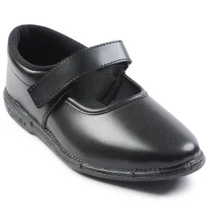 Prefect Black Ballerina Dress School Shoes For Kids S/GIRL(V) By Liberty