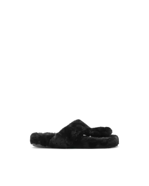 Shearling Ease Sandals
