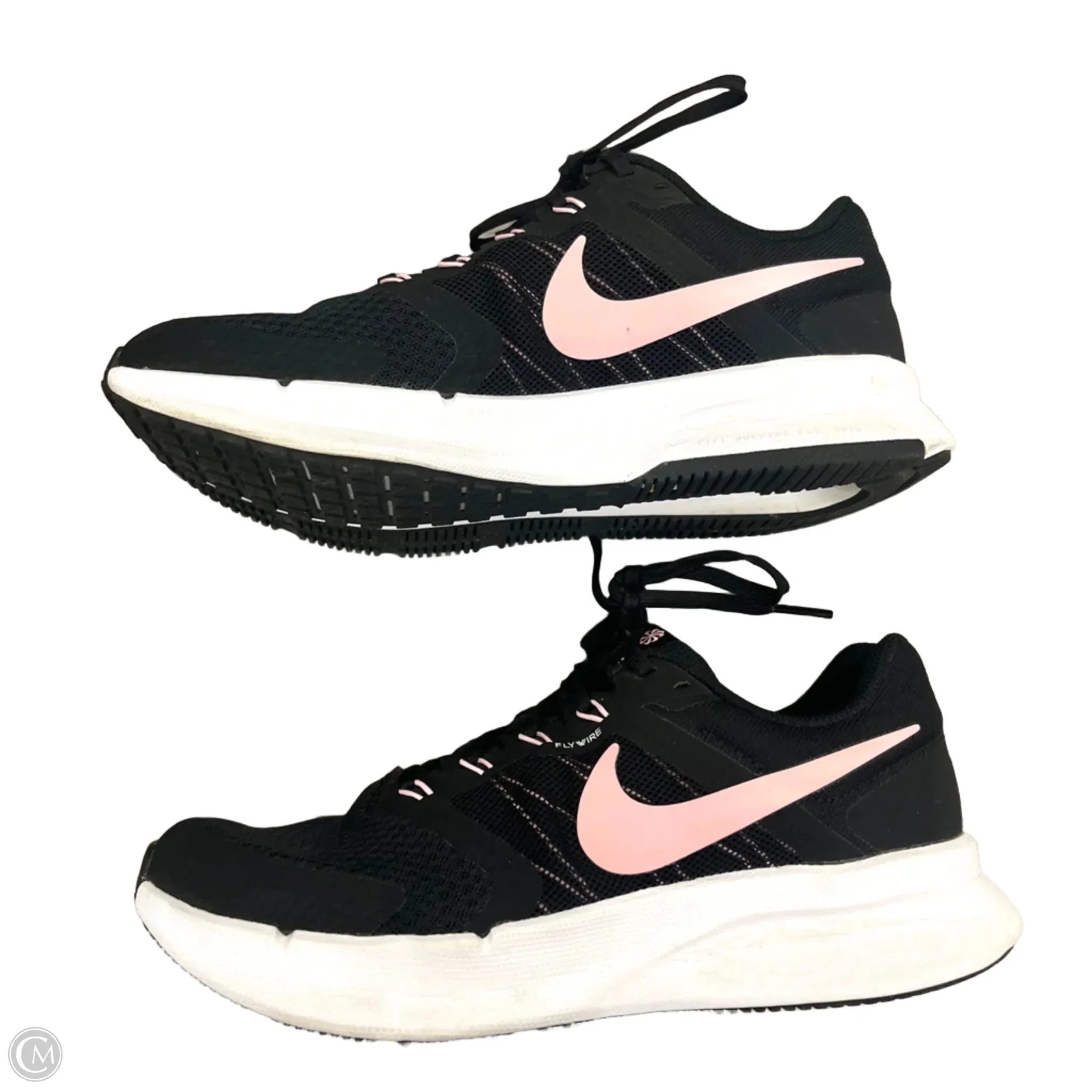 Shoes Athletic By Nike In Black & Pink, Size: 8