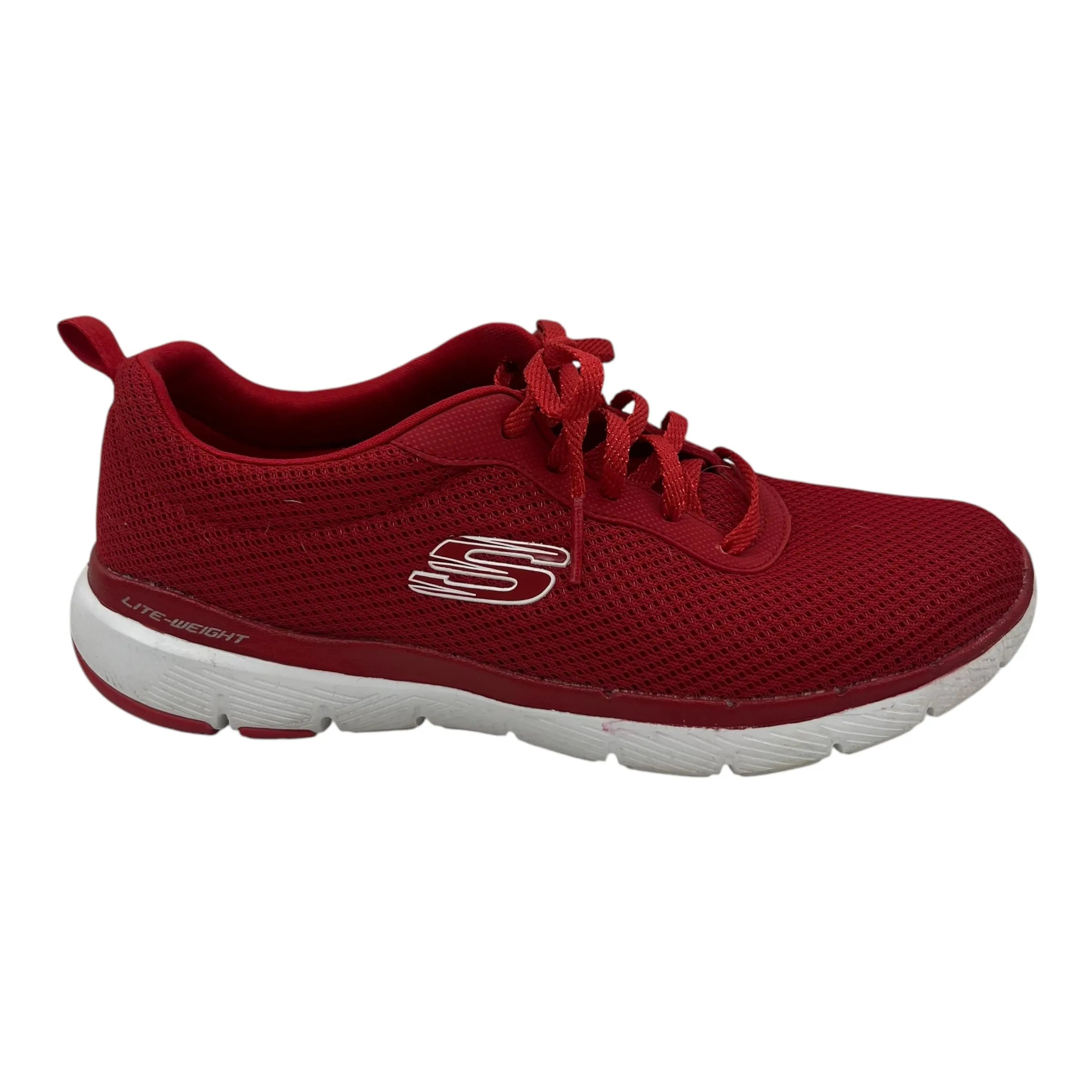 Shoes Athletic By Skechers In Red, Size:7
