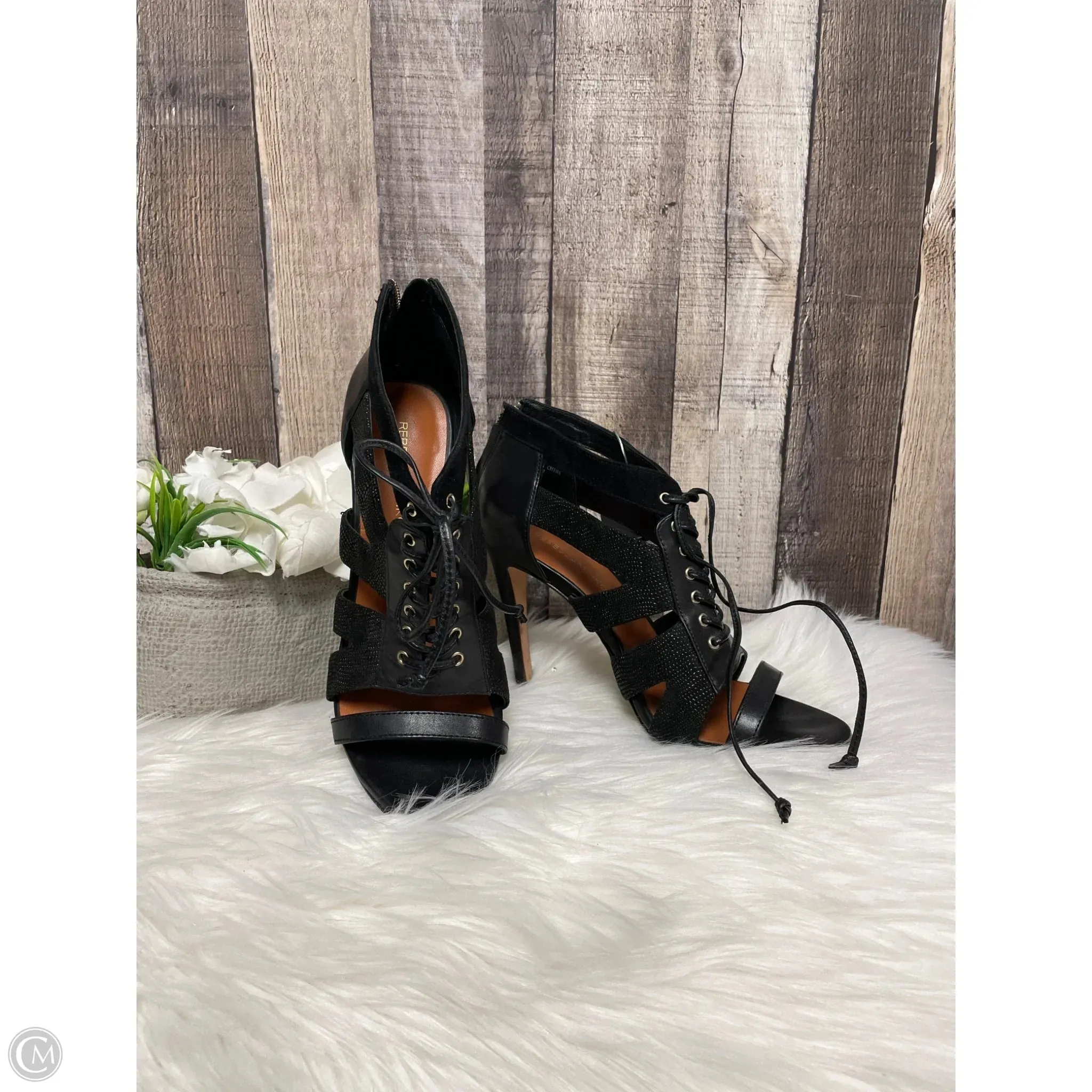 Shoes Designer By Rebecca Minkoff In Black, Size: 8