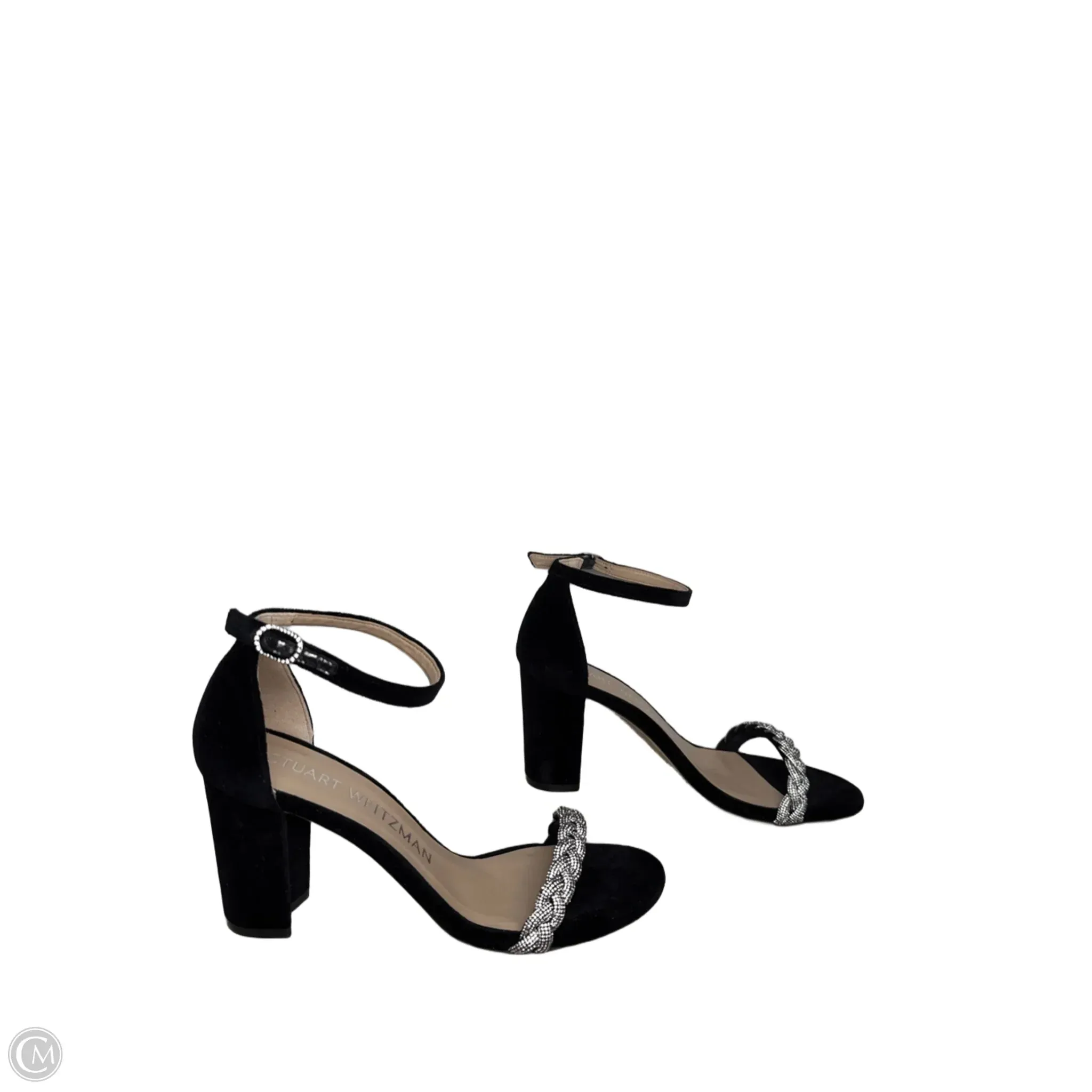 Shoes Designer By Stuart Weitzman In Black, Size: 8.5