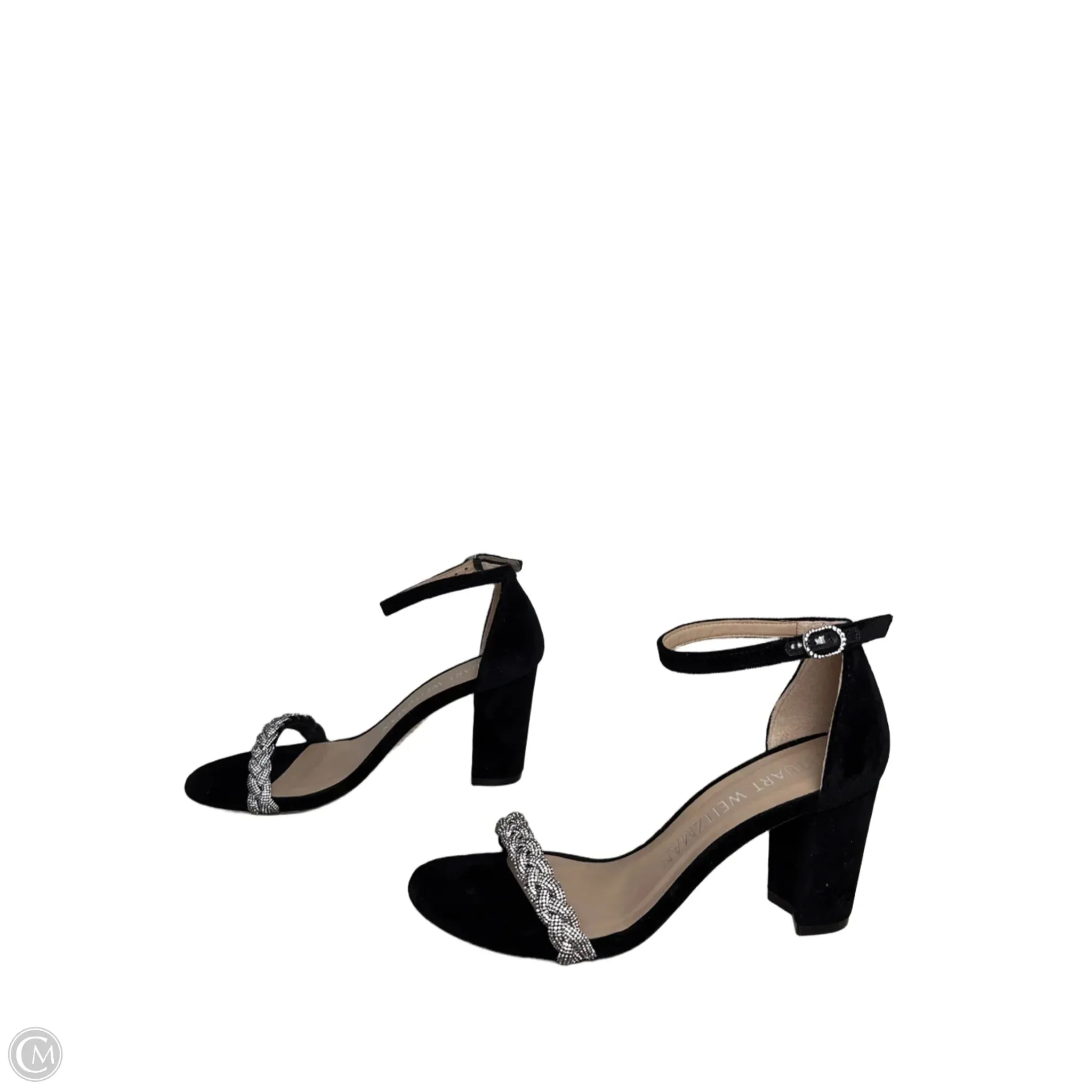 Shoes Designer By Stuart Weitzman In Black, Size: 8.5