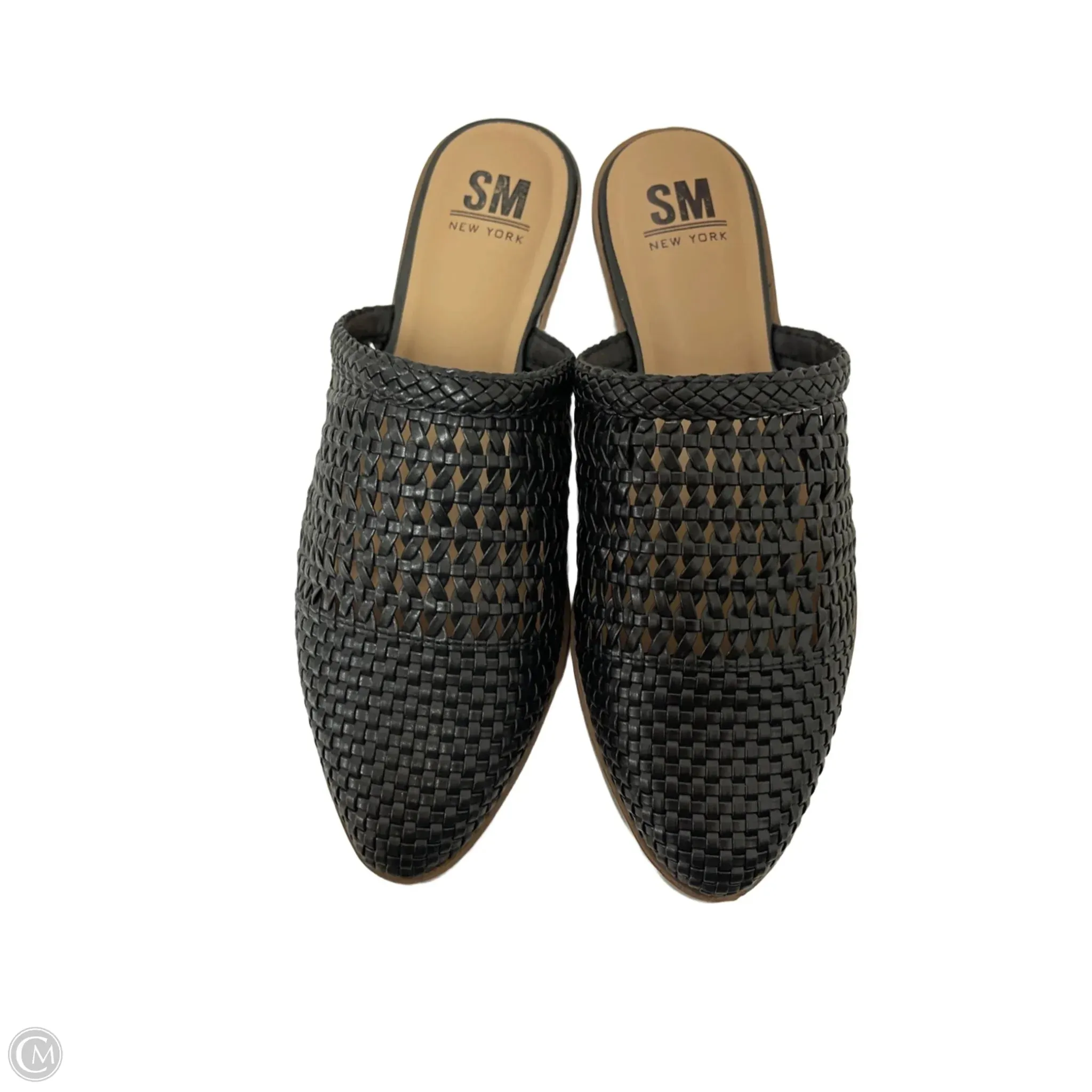 Shoes Flats By Clothes Mentor In Black, Size: 8.5