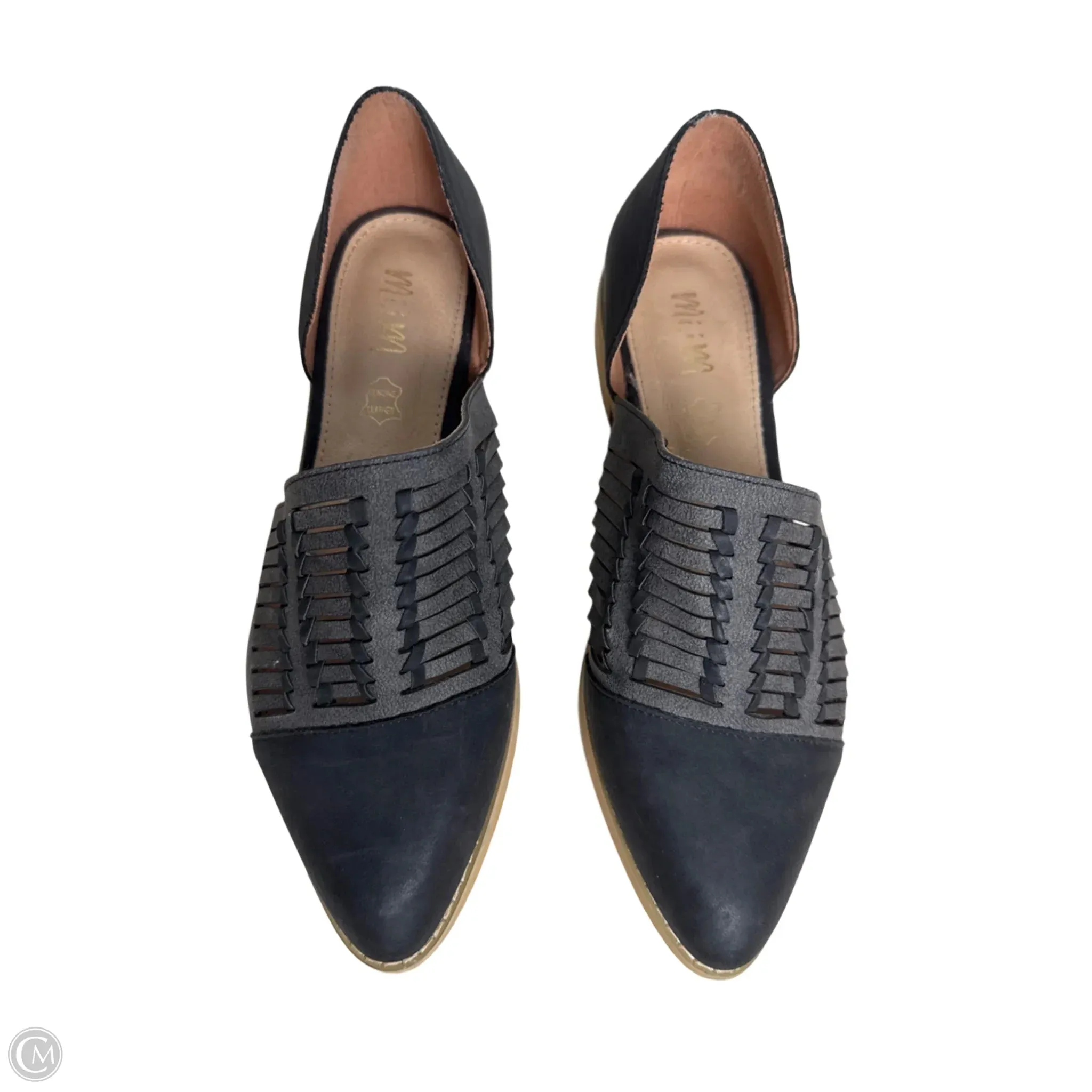 Shoes Flats By MI IM In Black, Size: 10