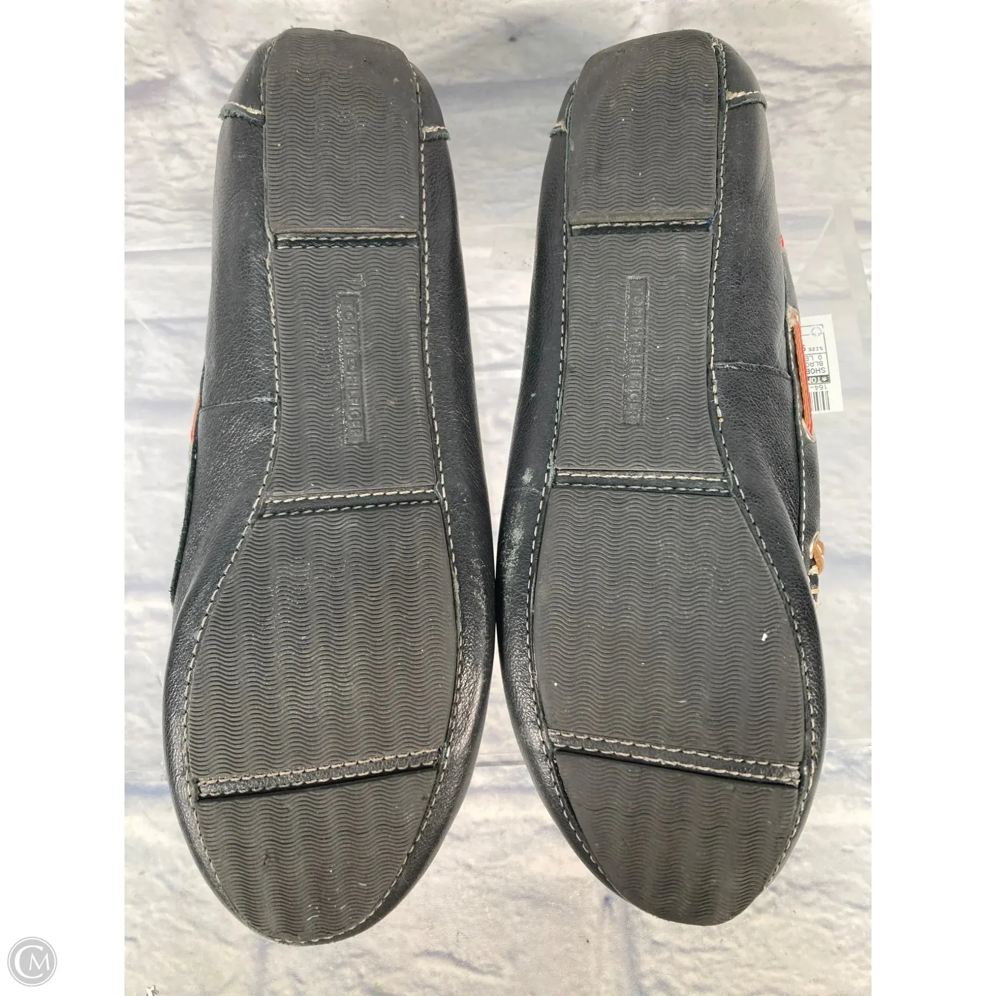 Shoes Flats By Tommy Hilfiger In Black, Size: 9.5