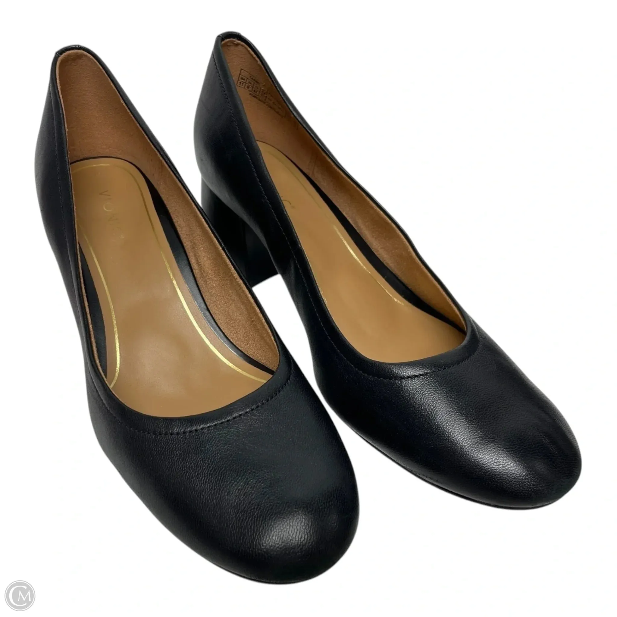 Shoes Heels Block By Vionic In Black, Size: 11