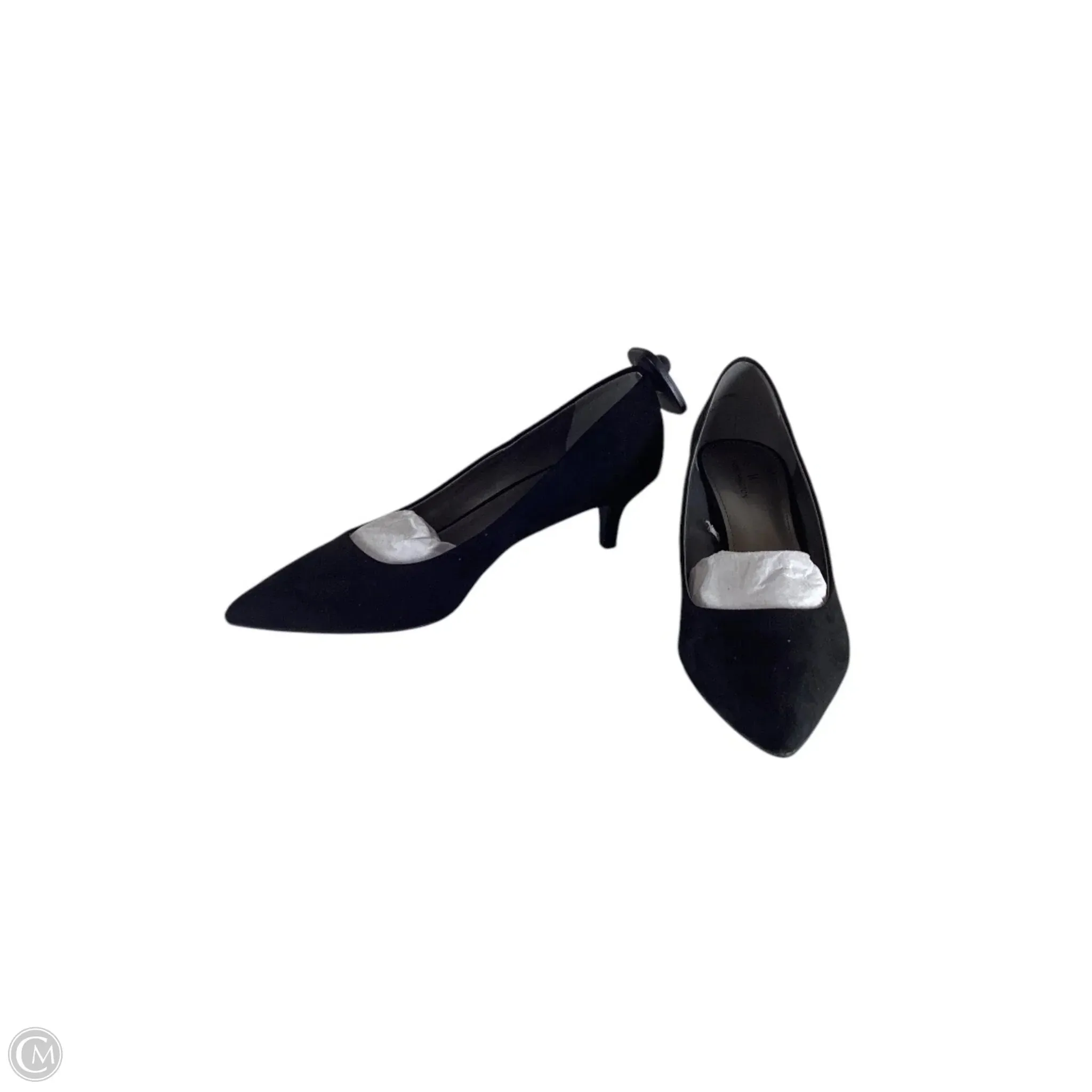 Shoes Heels Kitten By Worthington In Black, Size: 9