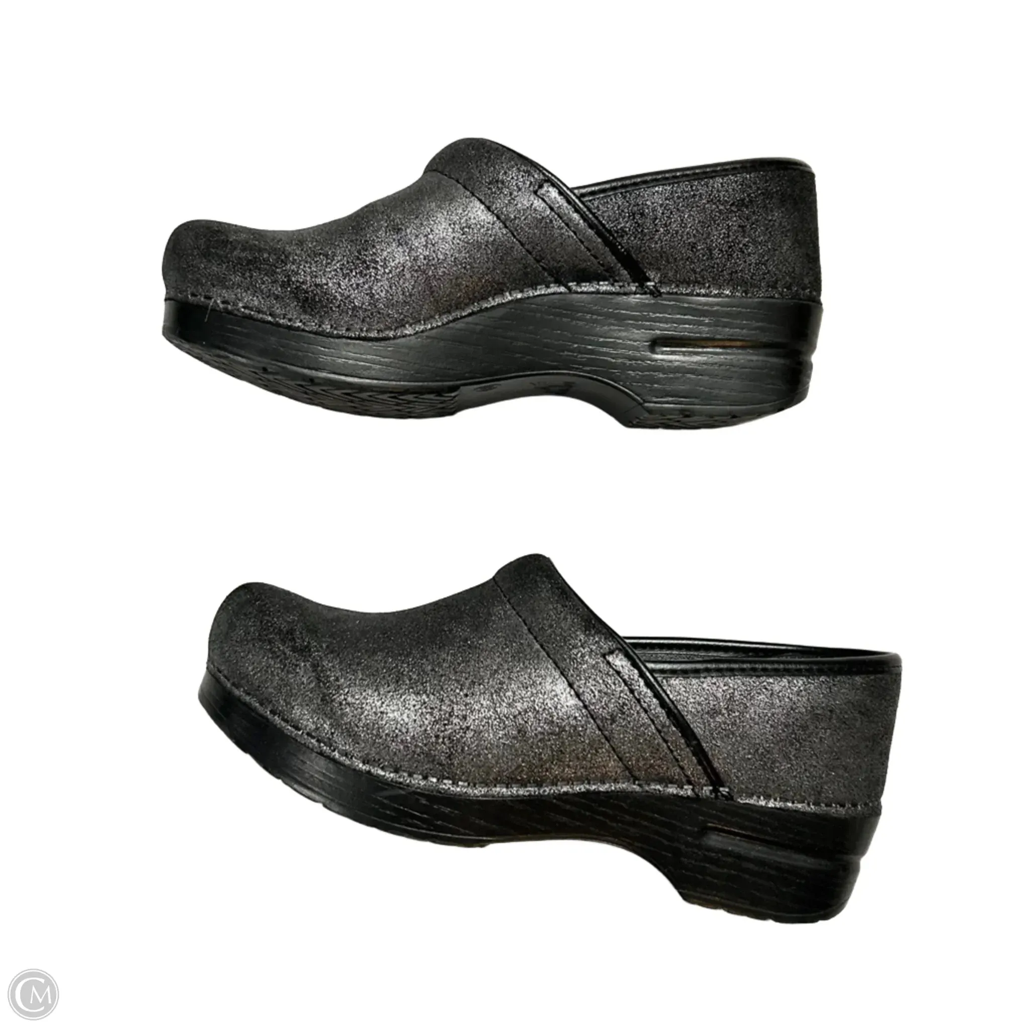 Shoes Heels Wedge By Dansko In Black, Size: 8.5