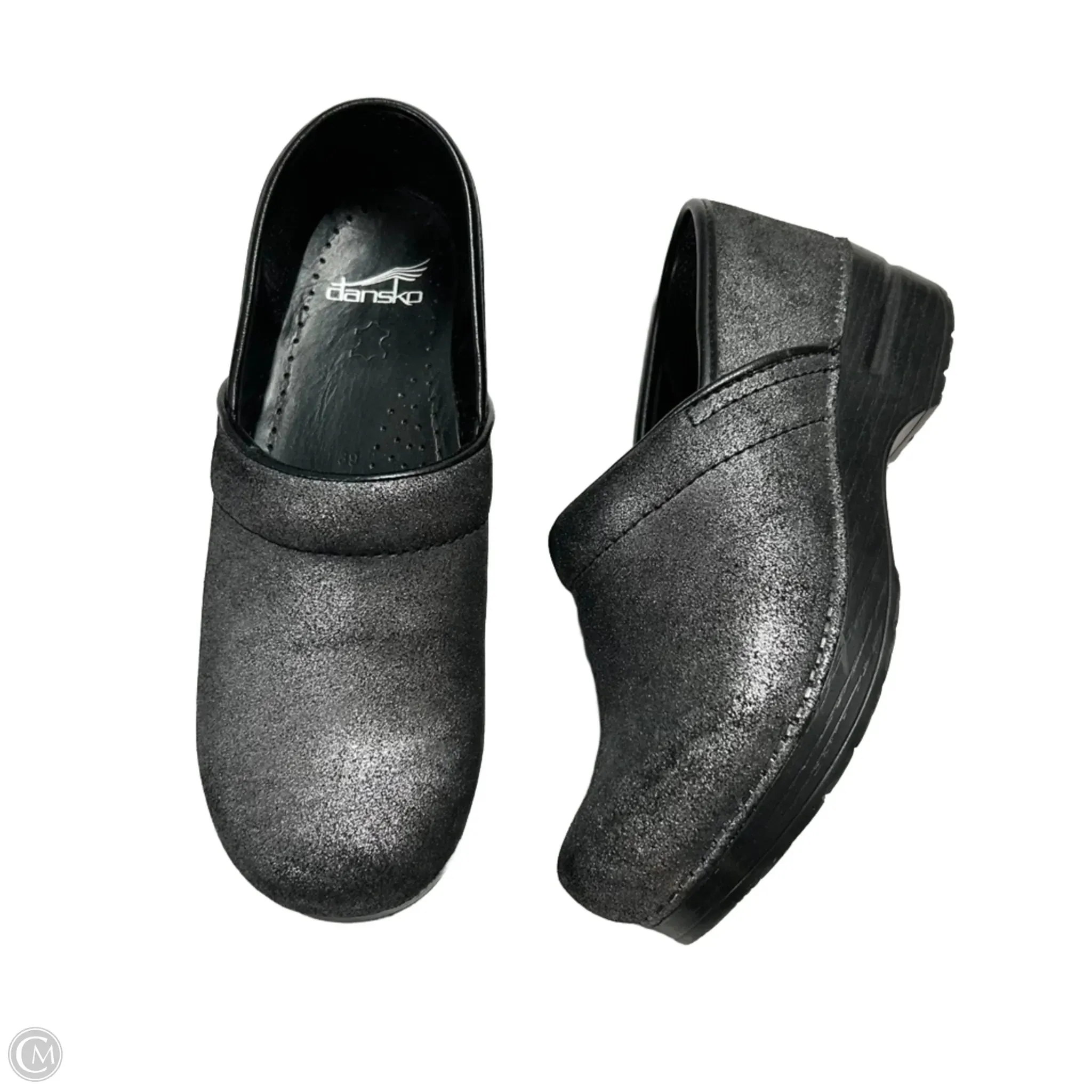 Shoes Heels Wedge By Dansko In Black, Size: 8.5