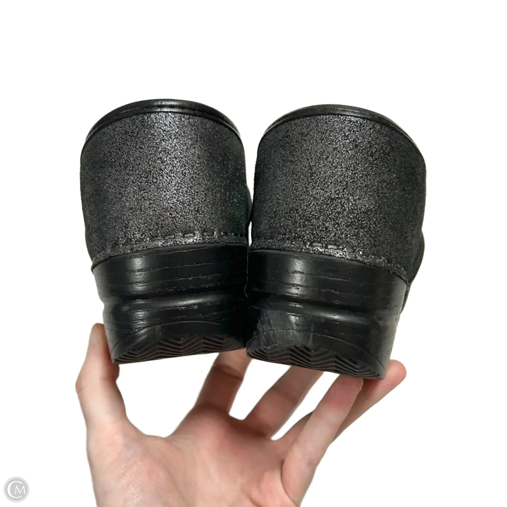 Shoes Heels Wedge By Dansko In Black, Size: 8.5