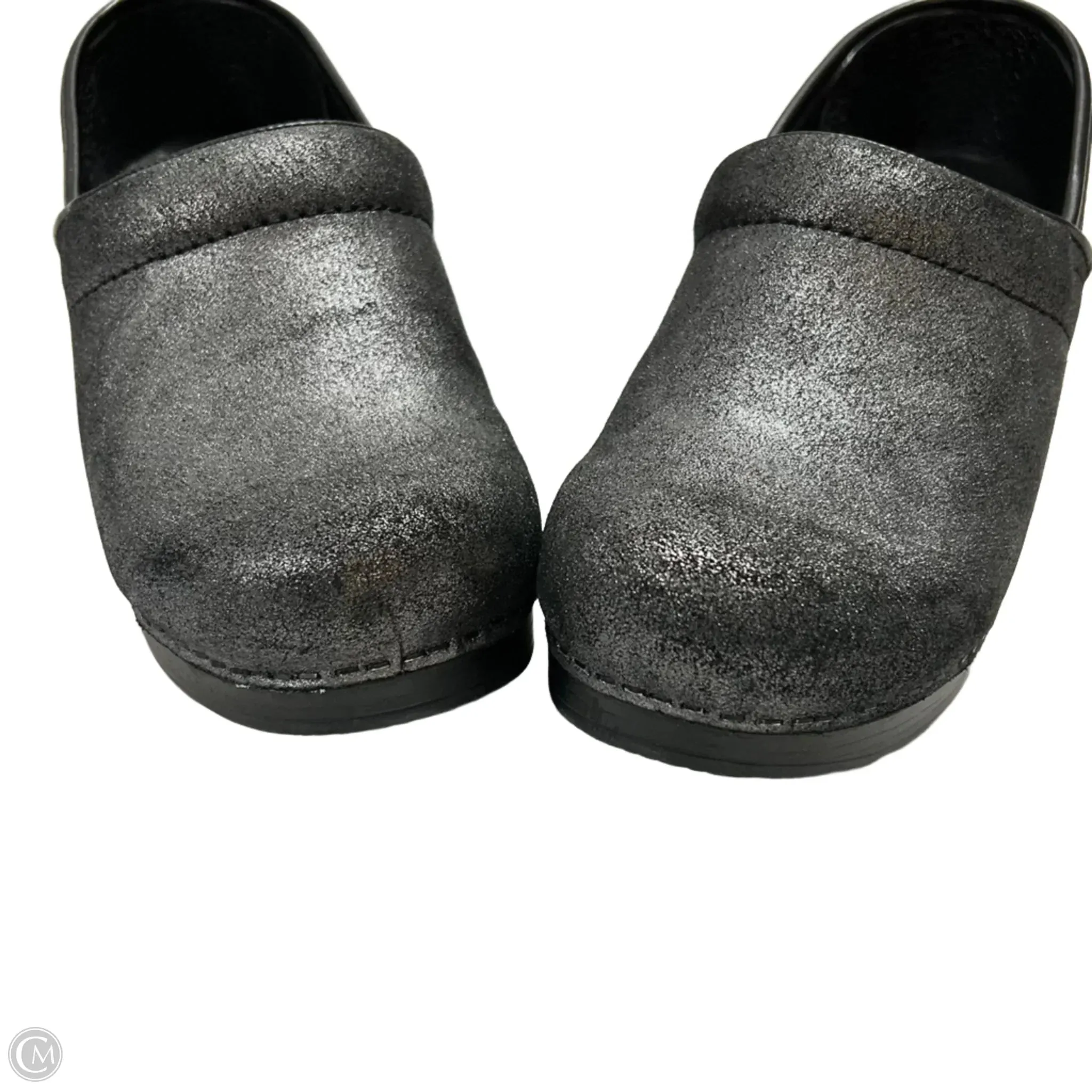 Shoes Heels Wedge By Dansko In Black, Size: 8.5