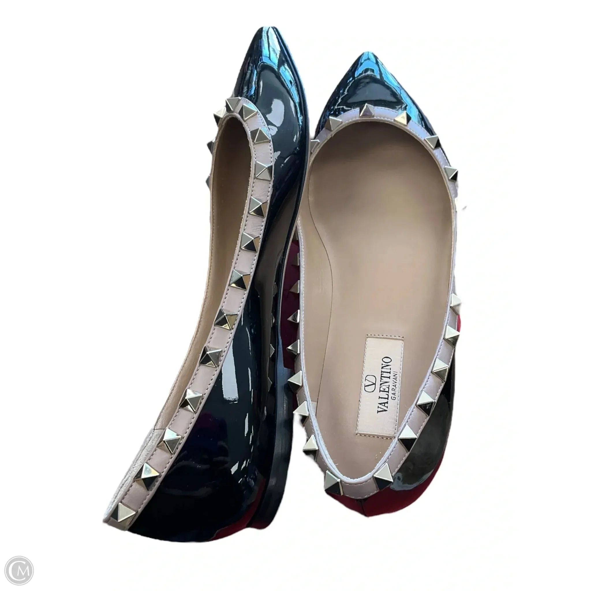 Shoes Luxury Designer By Valentino-garavani In Black, Size: 7.5