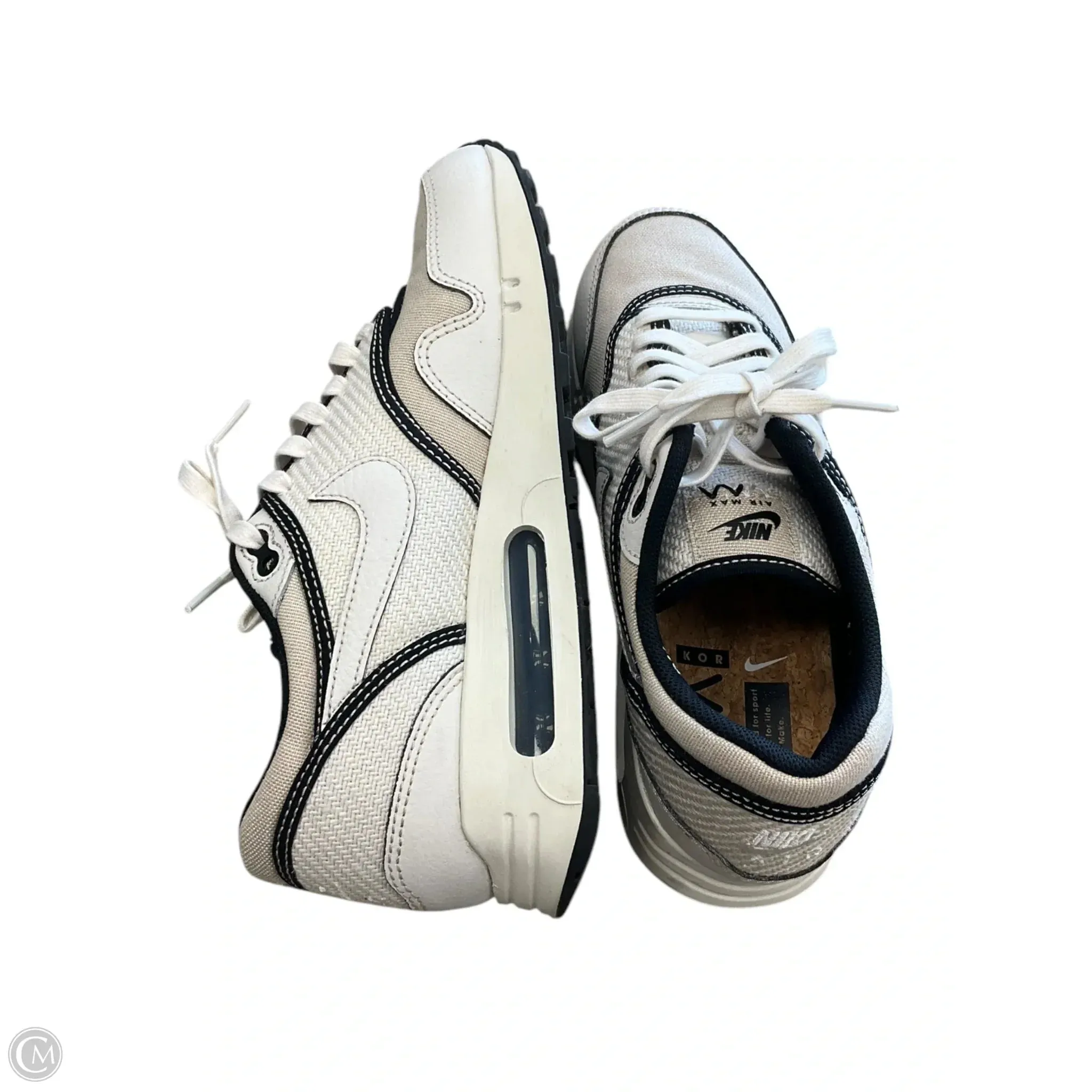 Shoes Sneakers By Nike In Black & Cream, Size: 8.5