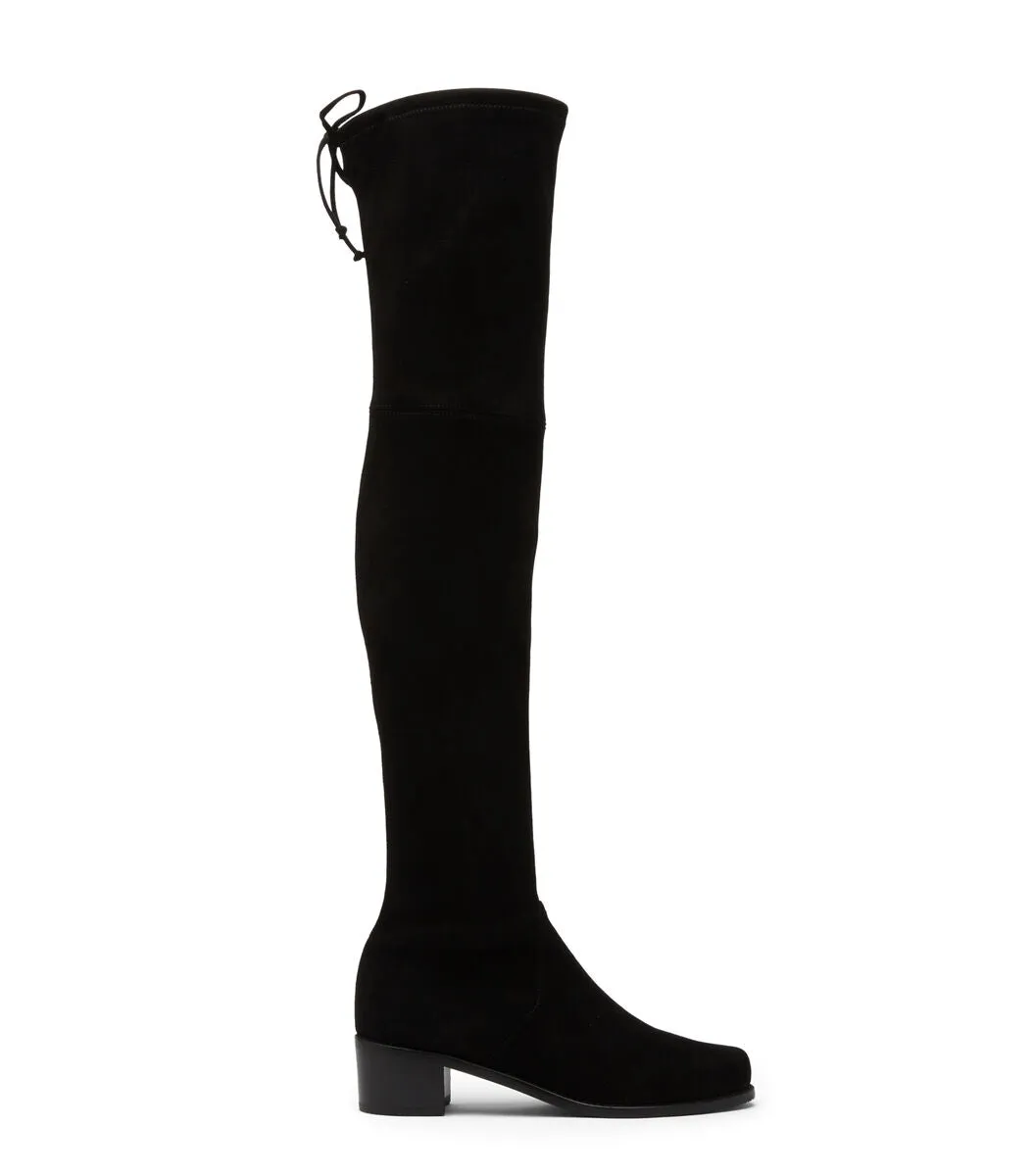 Stuart Weitzman Over-The-Knee Bow Detailed Boots