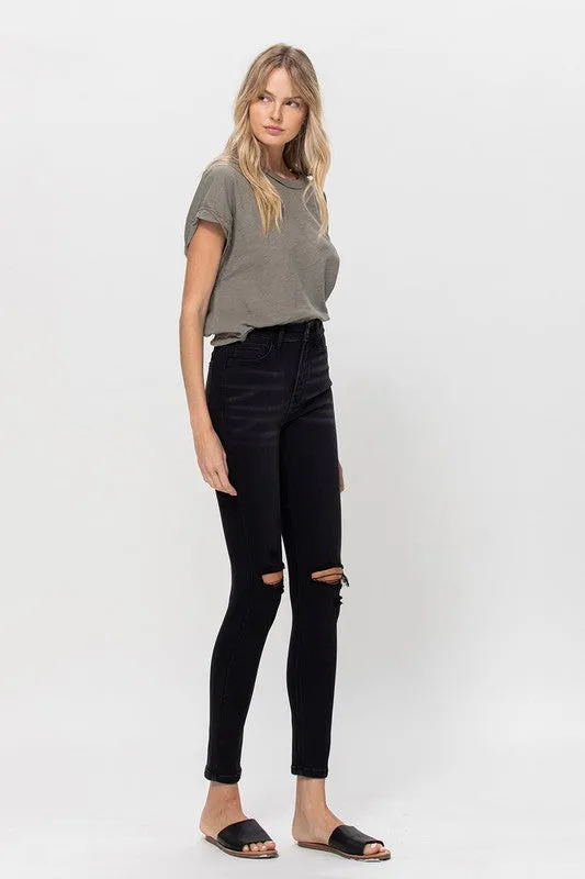 Super Soft High Rise Skinny Jeans By VERVET Flying Monkey
