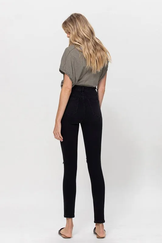 Super Soft High Rise Skinny Jeans By VERVET Flying Monkey