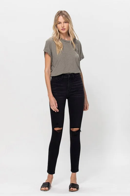 Super Soft High Rise Skinny Jeans By VERVET Flying Monkey