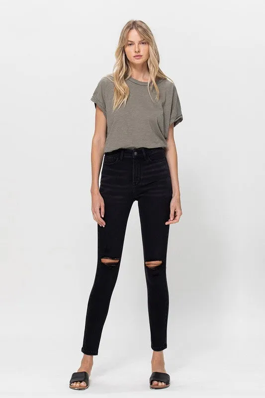 Super Soft High Rise Skinny Jeans By VERVET Flying Monkey