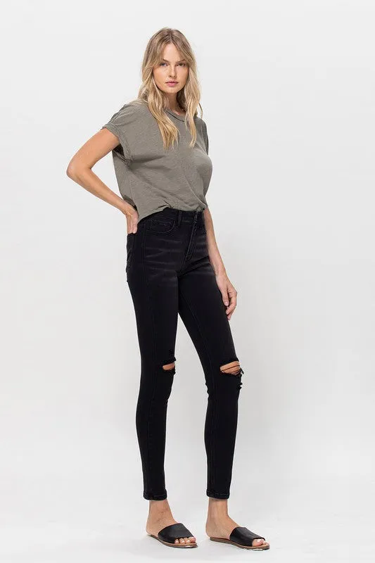 Super Soft High Rise Skinny Jeans By VERVET Flying Monkey