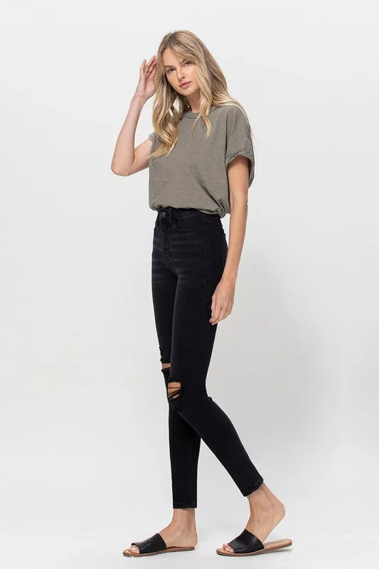 Super Soft High Rise Skinny Jeans By VERVET Flying Monkey