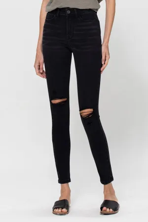 Super Soft High Rise Skinny Jeans By VERVET Flying Monkey