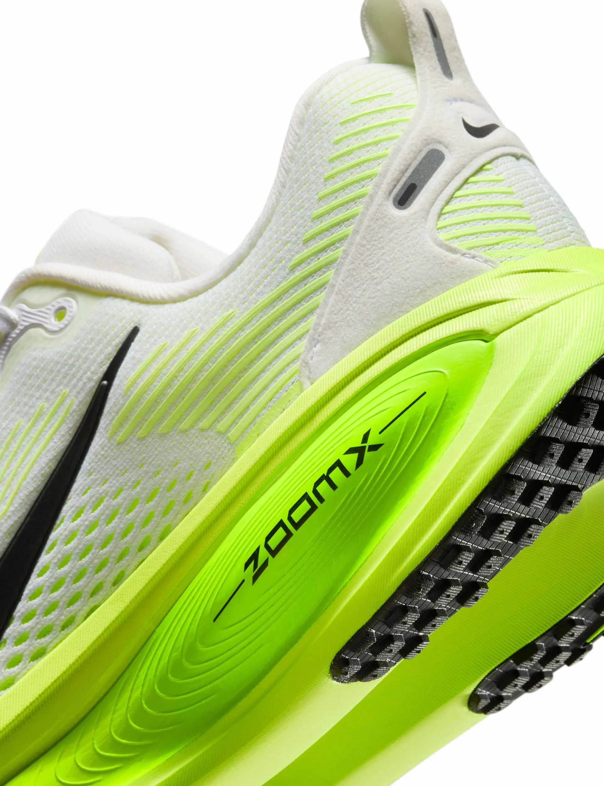 Vomero 18 Running Shoes - White/Electric Green/Volt/Black