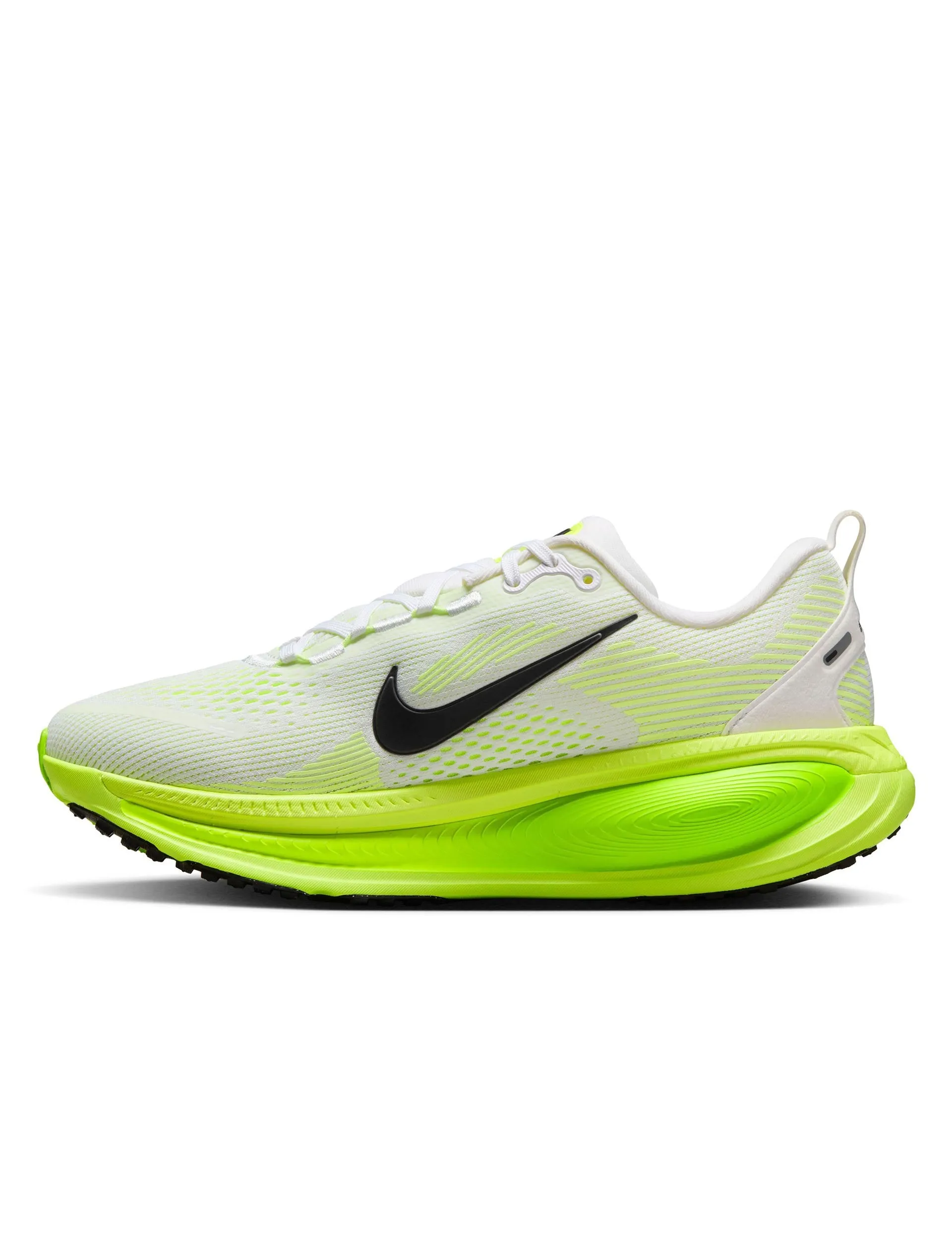 Vomero 18 Running Shoes - White/Electric Green/Volt/Black